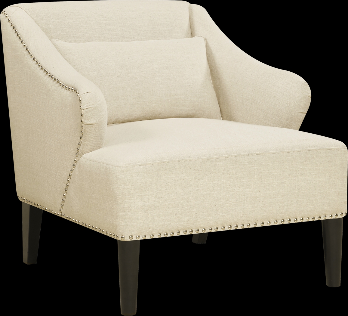 Jayne Beige Accent Chair - Thumbnail - Image 1