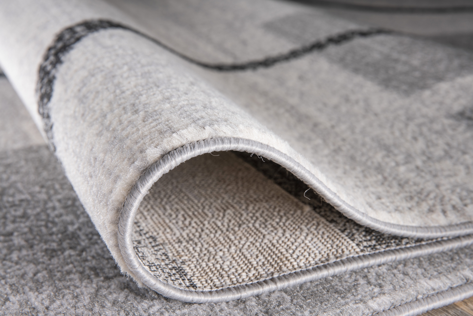 Jaynil Gray 2' x 7' Runner Rug - Thumbnail - Image 3