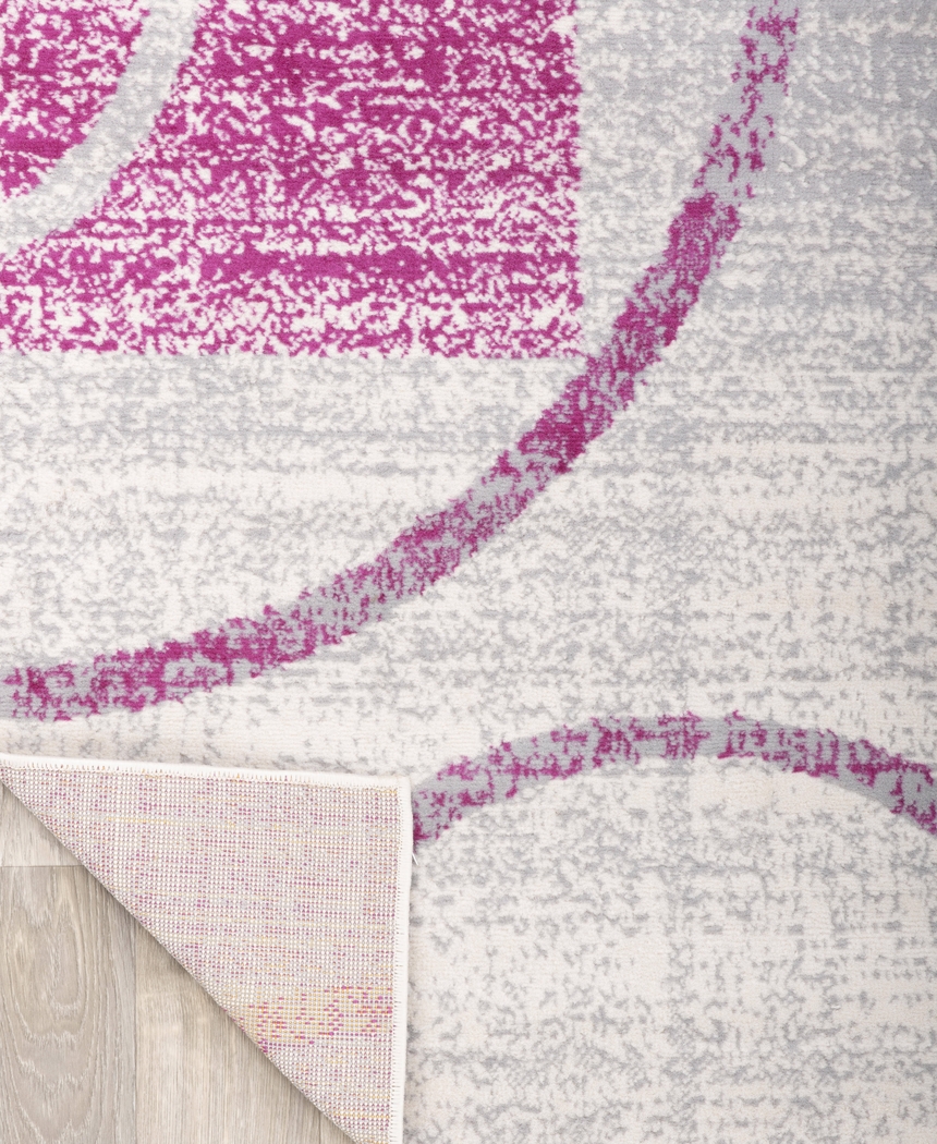 Jaynil Pink 8' x 10' Rug - Thumbnail - Image 2