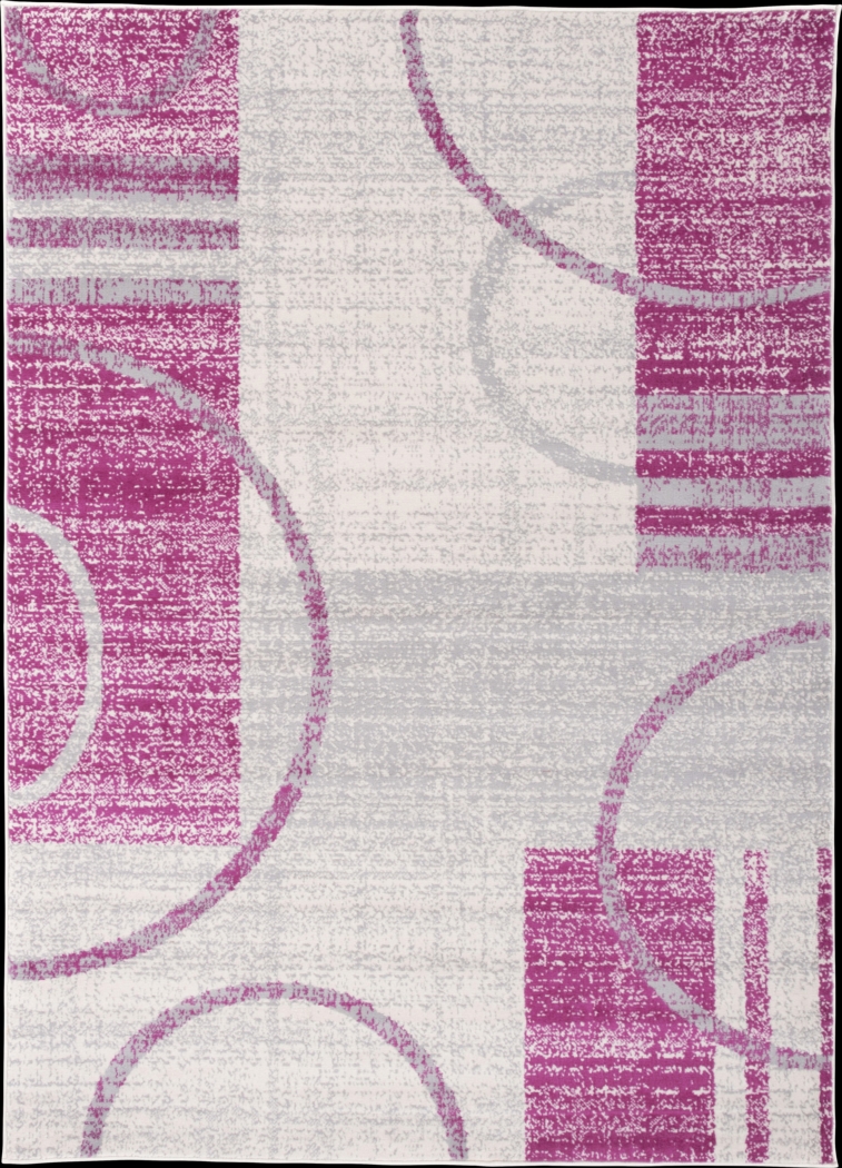 Jaynil Pink 8' x 10' Rug - Thumbnail - Image 1