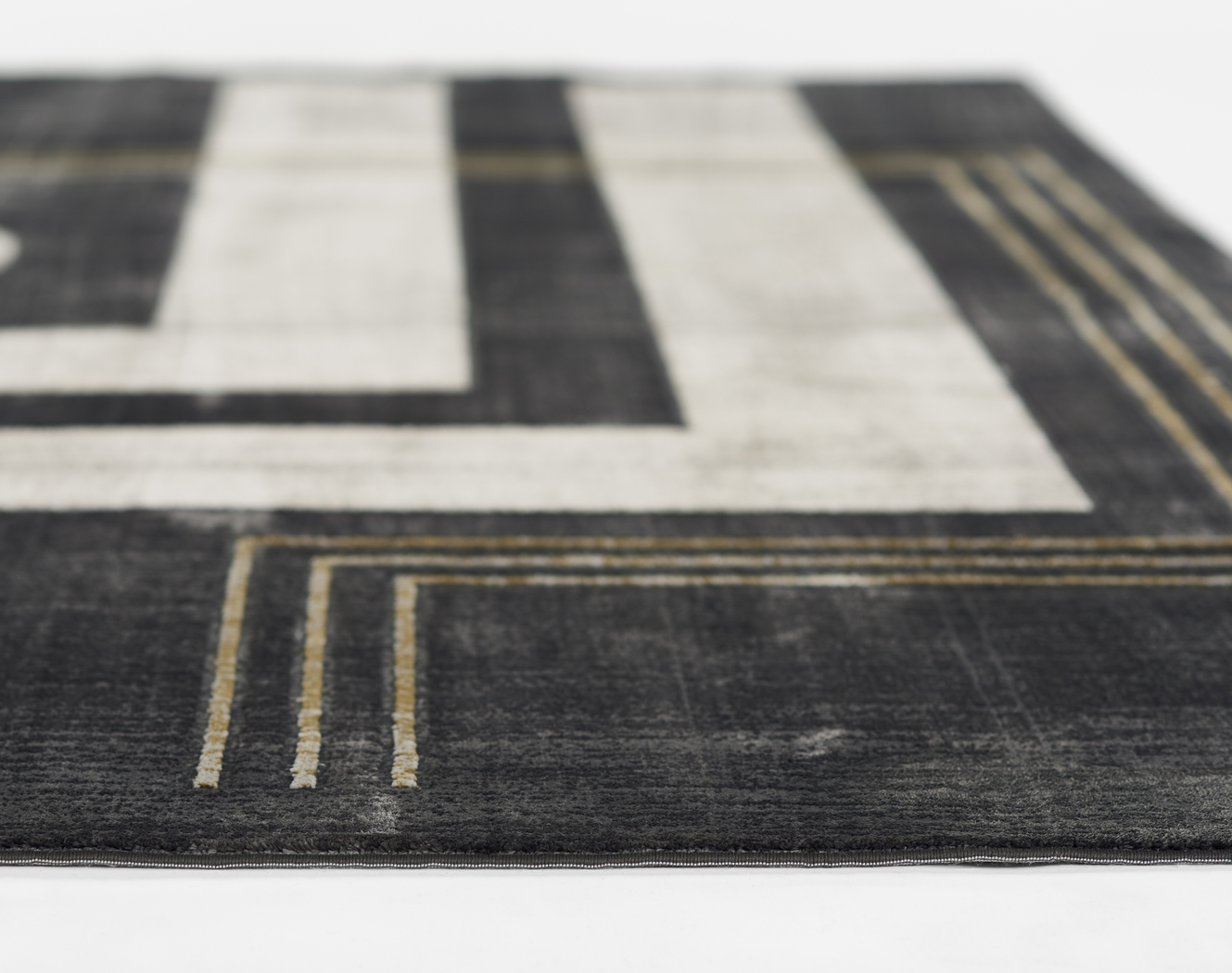 Jaze Black 7'9 x 9'10 Rug - Thumbnail - Image 7
