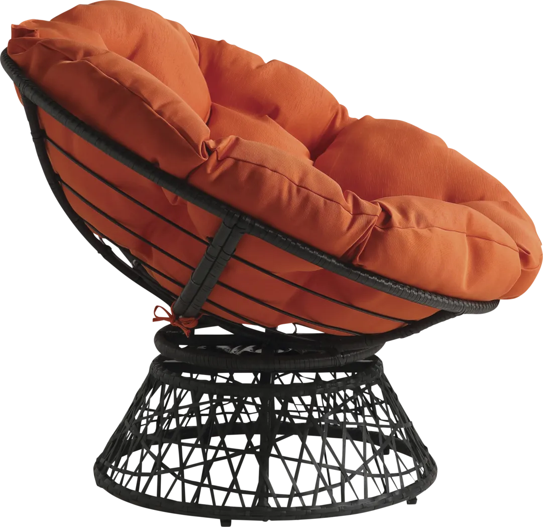 Jazel Orange Accent Chair - Thumbnail - Image 4