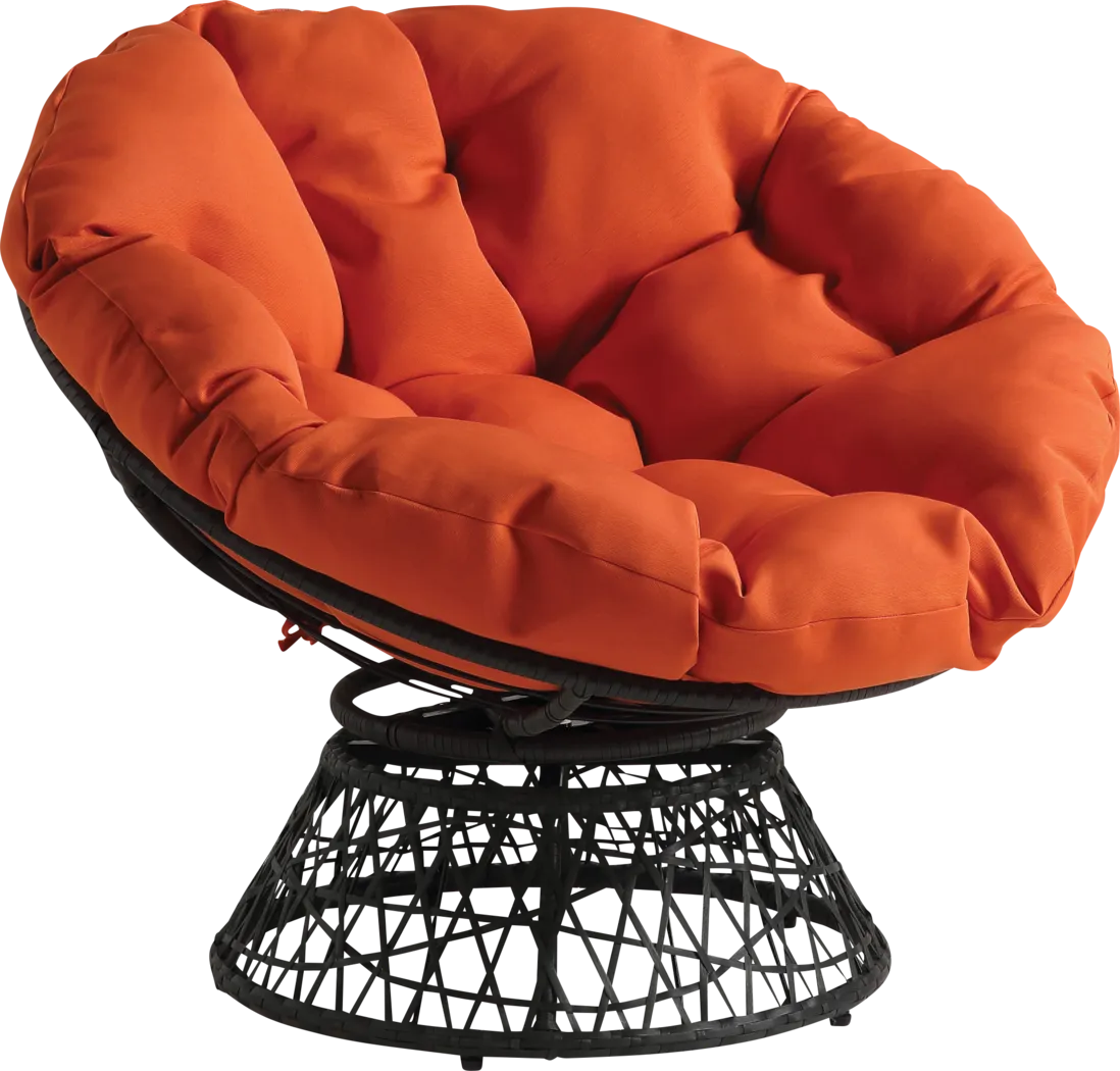 Jazel Orange Accent Chair - Thumbnail - Image 1