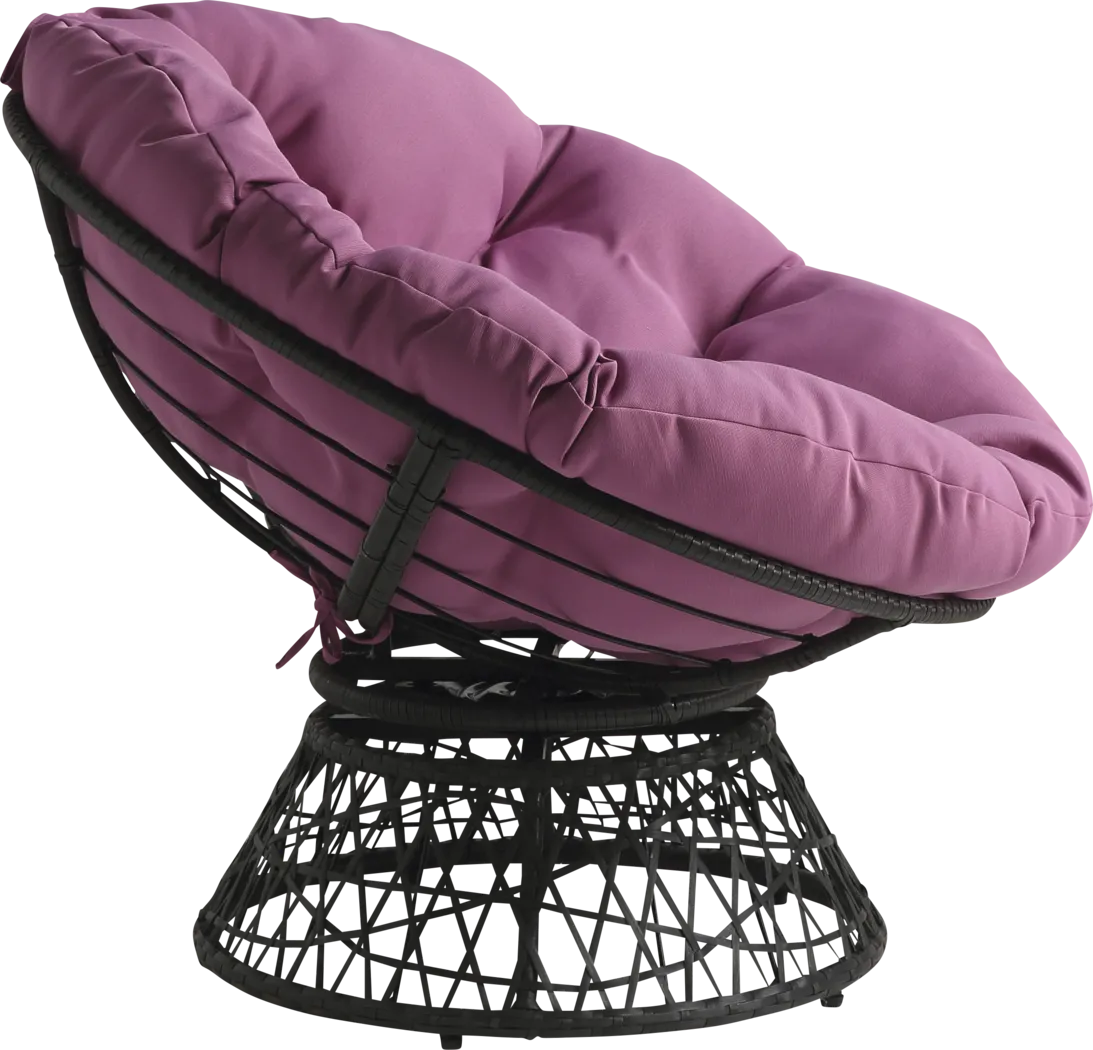 Jazel Purple Accent Chair - Thumbnail - Image 4