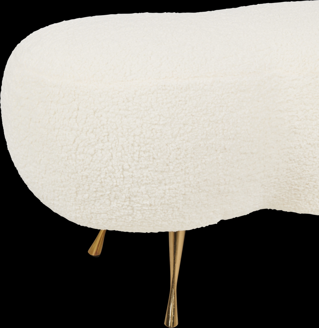 Jazellie Beige Bench - Thumbnail - Image 4