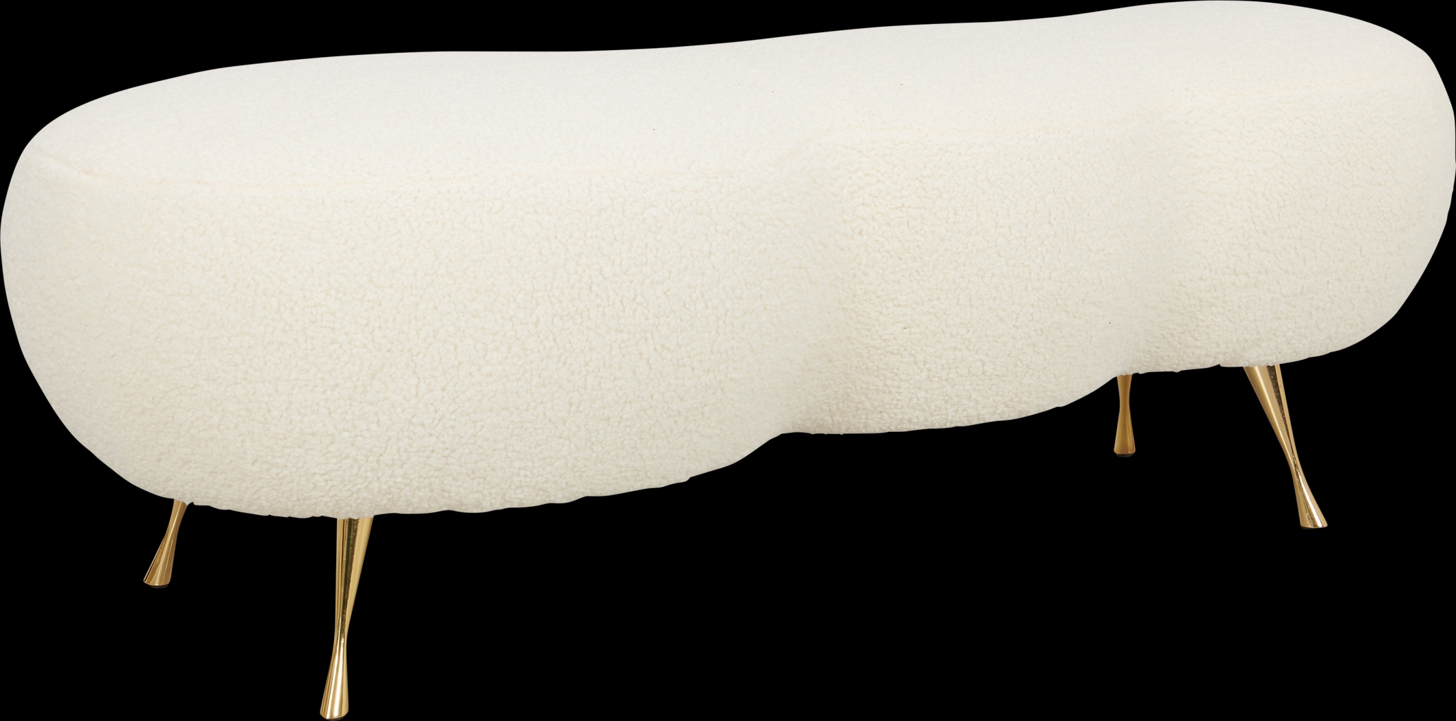 Jazellie Beige Bench - Thumbnail - Image 1