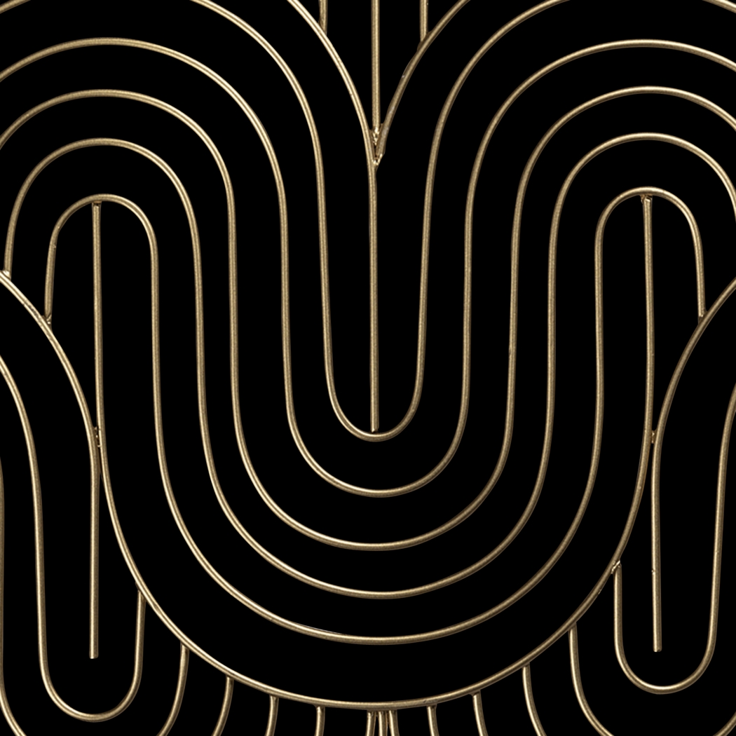 Jazmie Gold Wall Decor - Thumbnail - Image 3