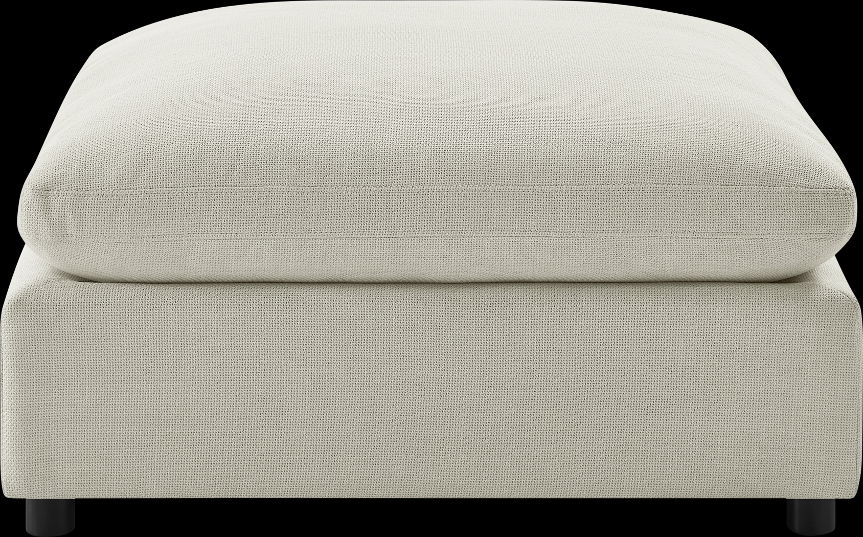 Jazzra I Beige Ottoman - Thumbnail - Image 3