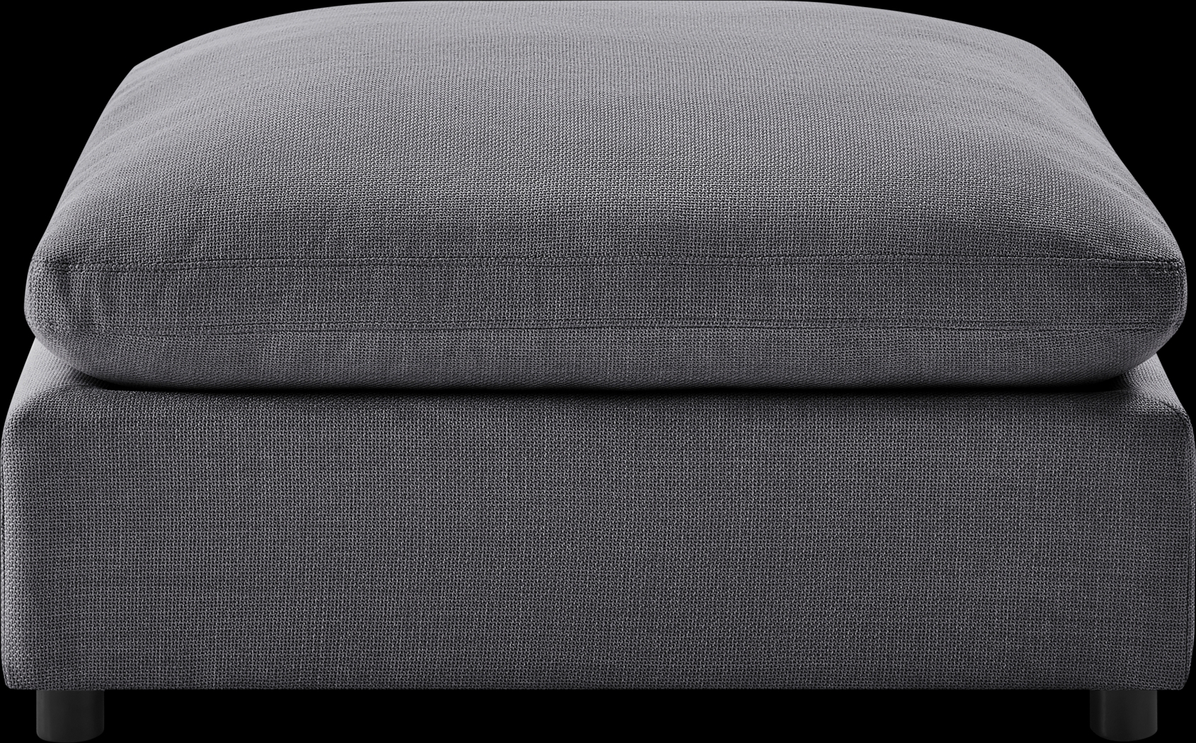 Jazzra I Dark Gray Ottoman - Thumbnail - Image 3