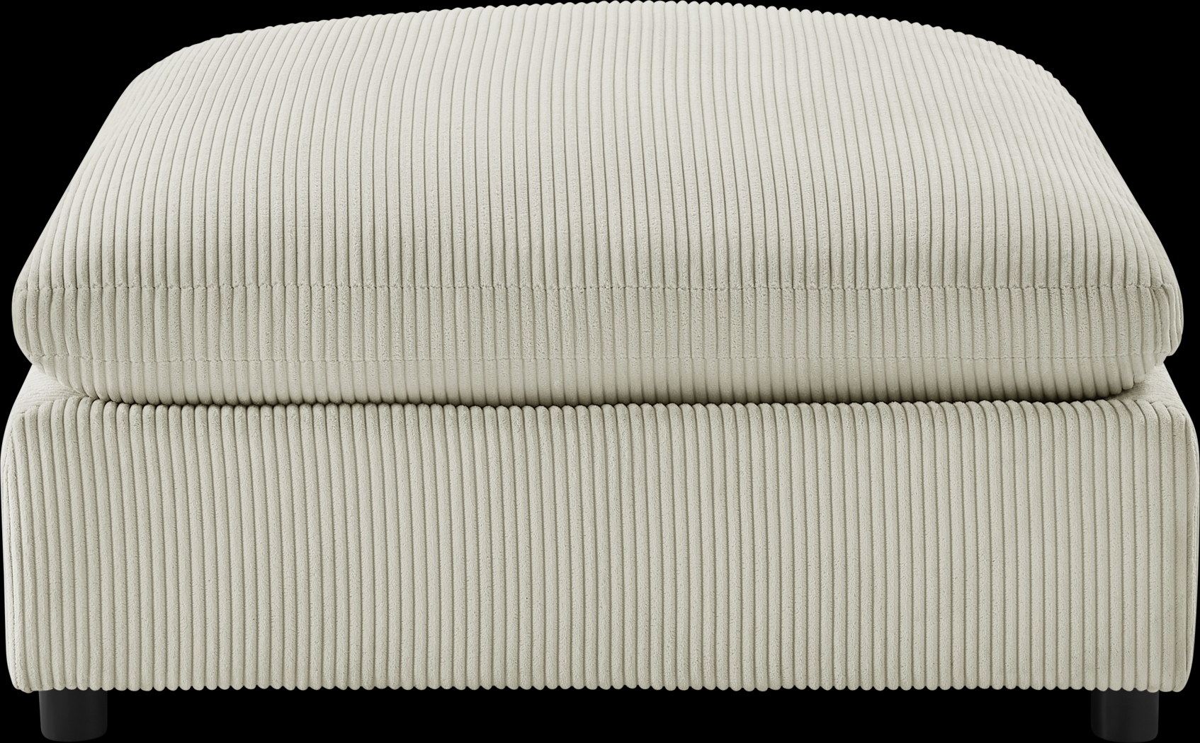 Jazzra II Beige Ottoman - Thumbnail - Image 3