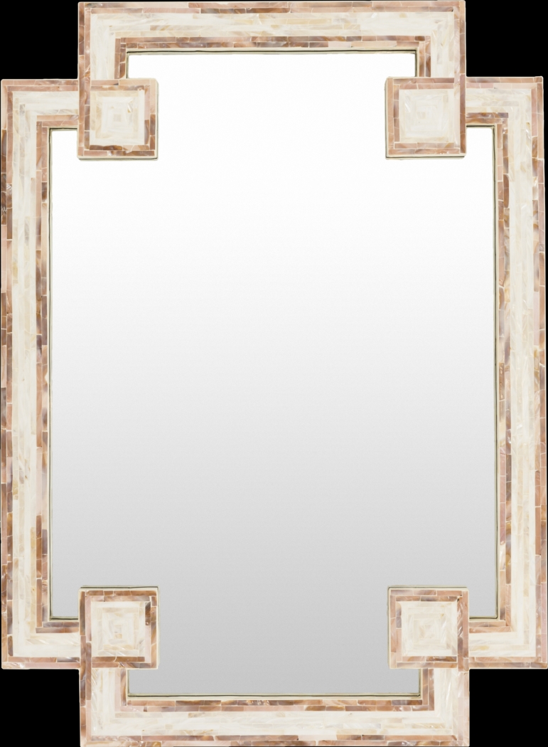 Jealyn Ivory Mirror - Thumbnail - Image 1