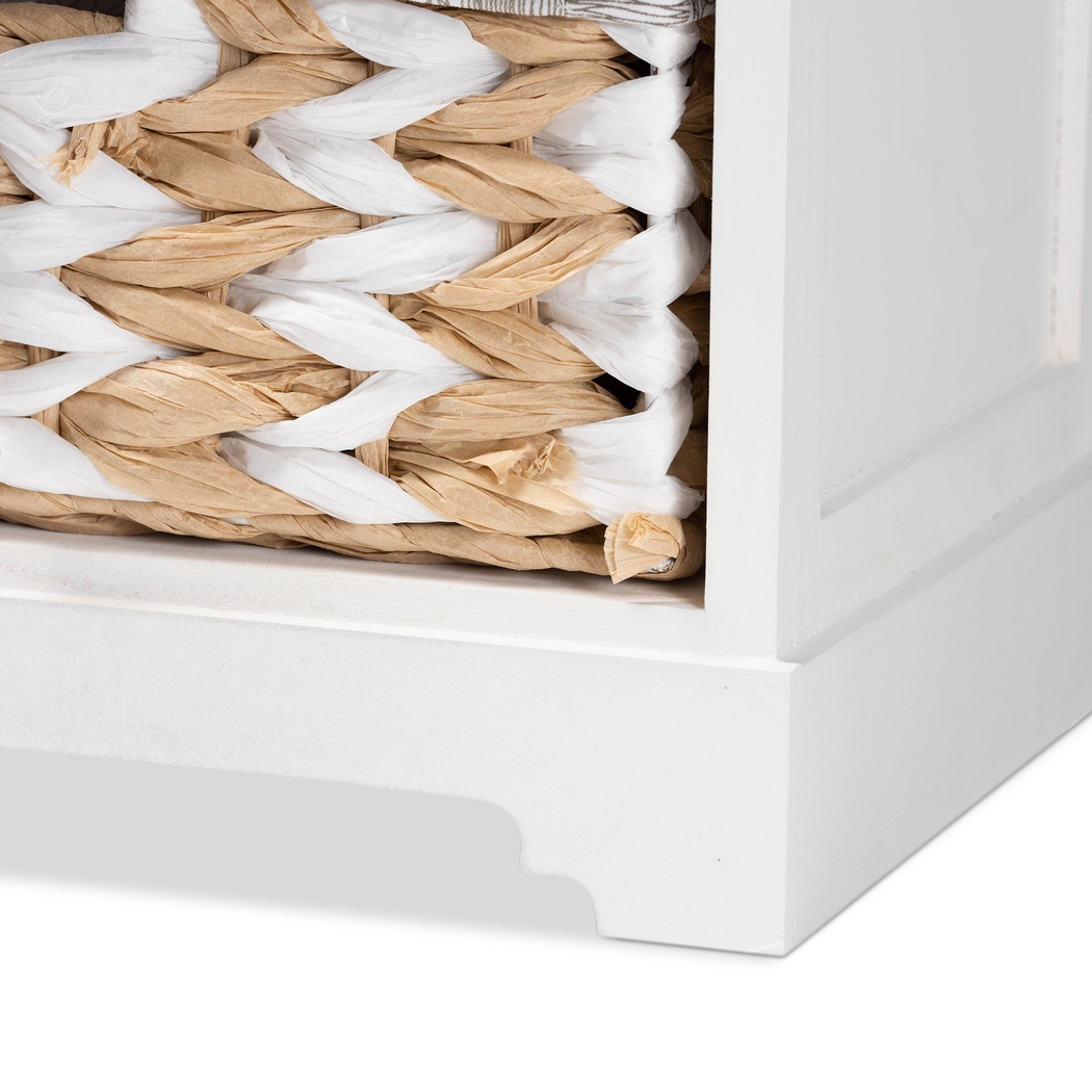 Jeandora White Storage Cabinet - Thumbnail - Image 4