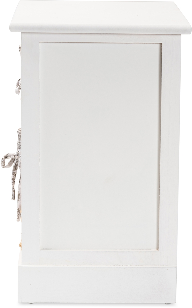 Jeandora White Storage Cabinet - Thumbnail - Image 6
