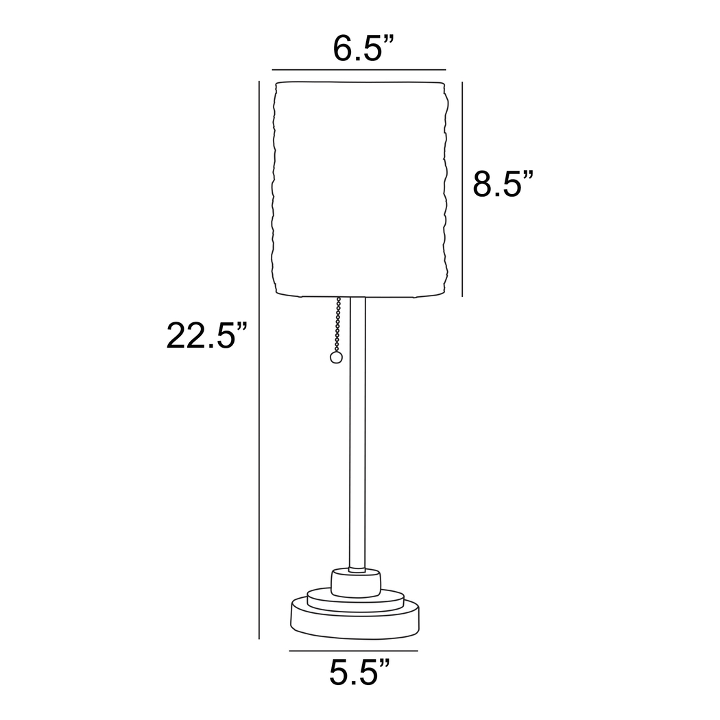 Jeanine Bay Nickel Lamp, Set of 2 - Thumbnail - Image 5