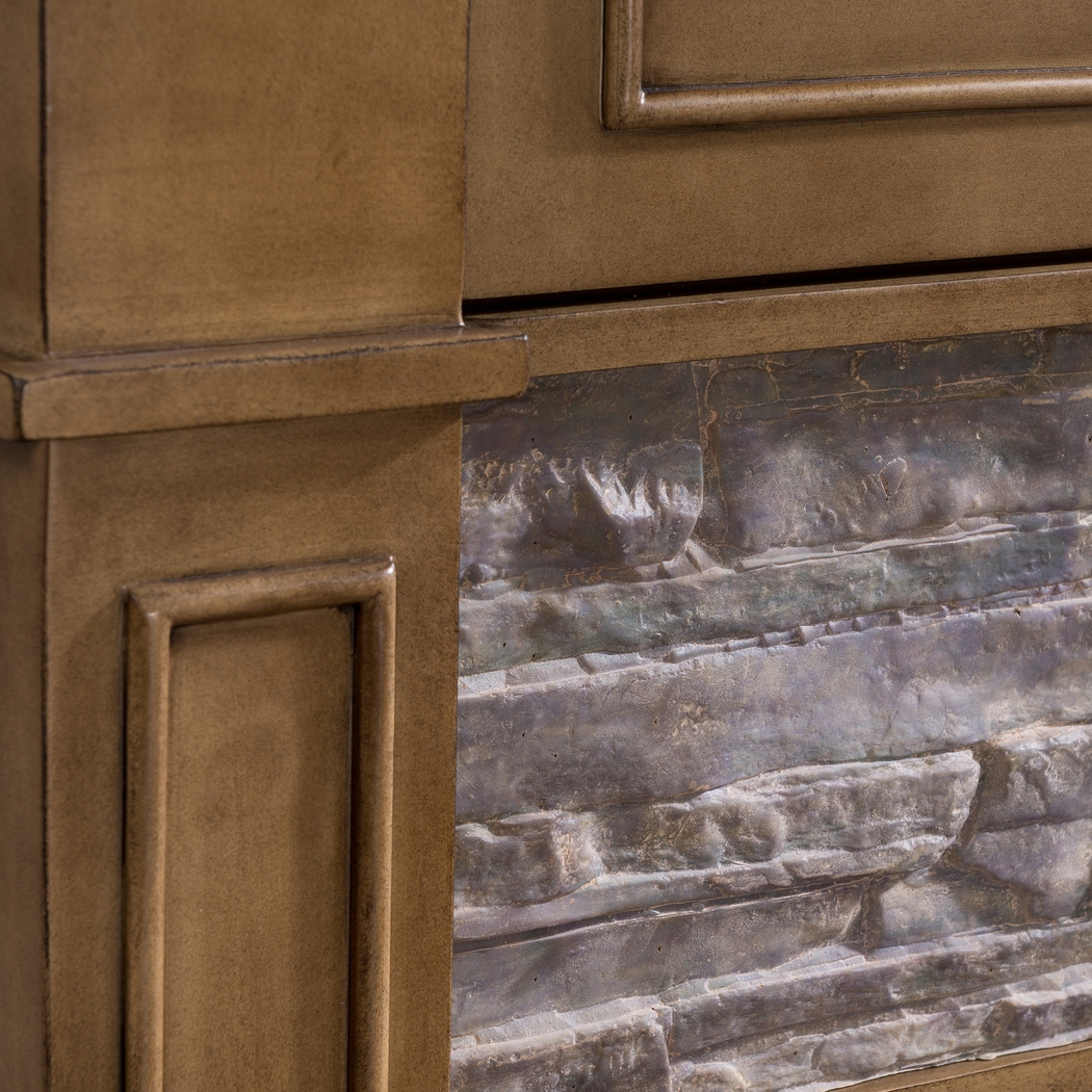 Jedwood Gray 48 in. Console with Electric Fireplace - Thumbnail - Image 3