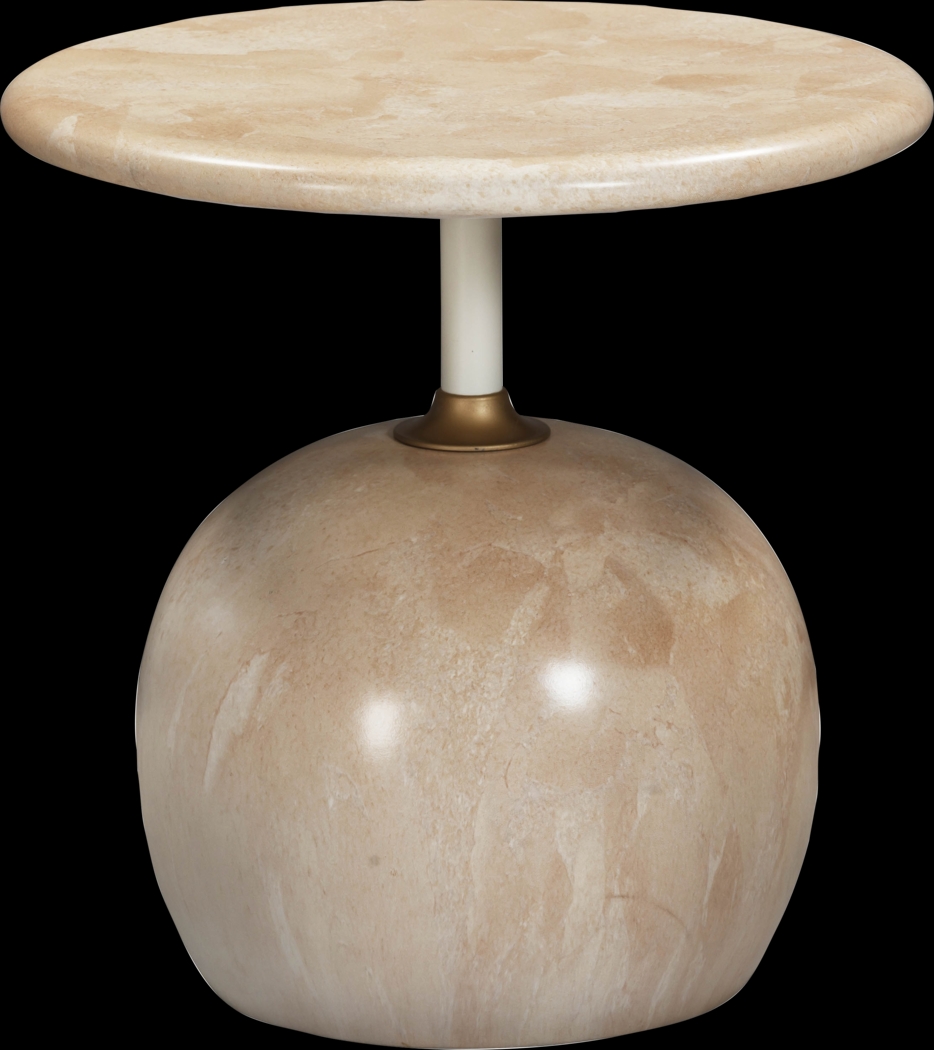 Jeffersonian Beige Accent Table - Thumbnail - Image 2
