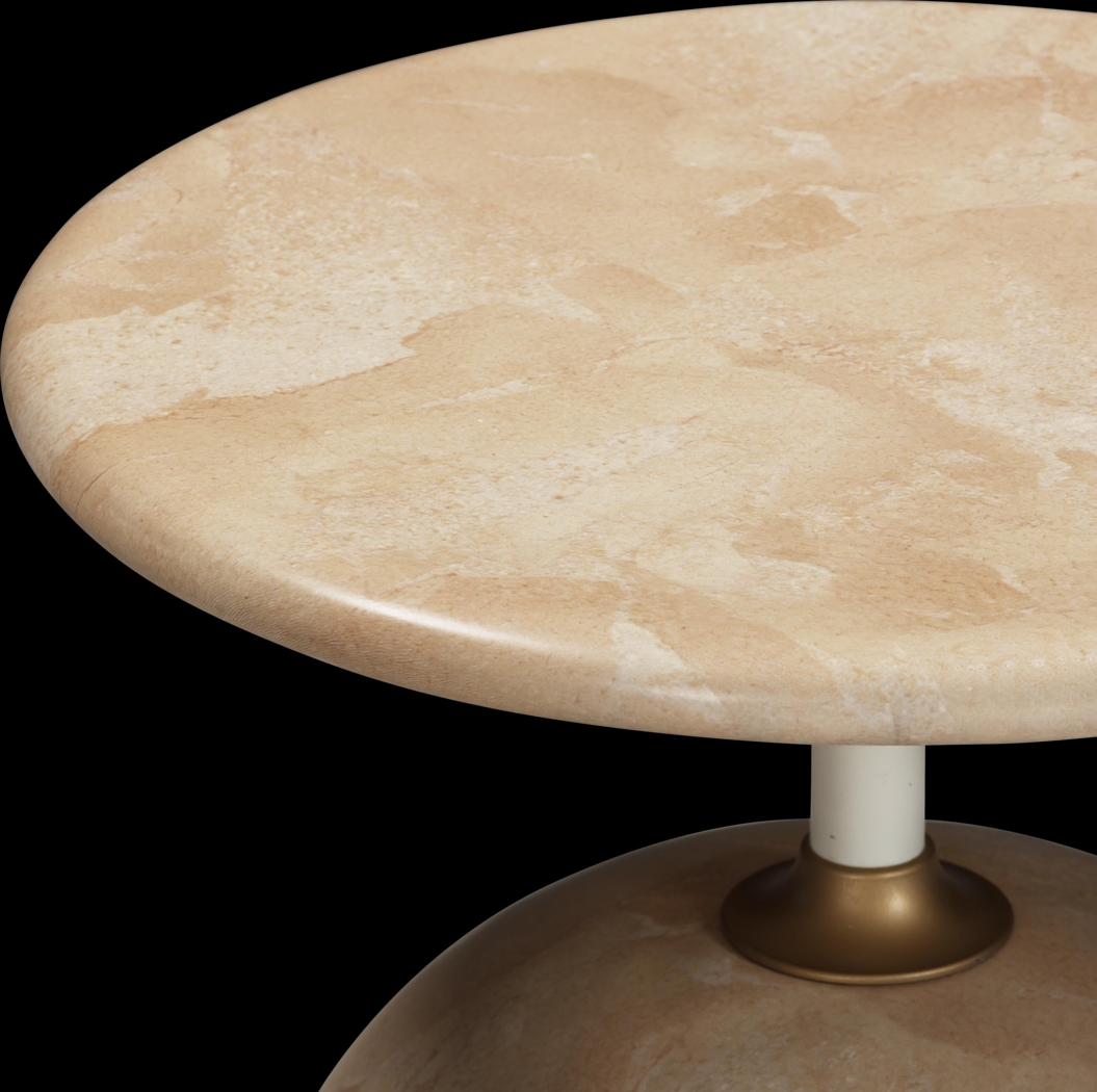 Jeffersonian Beige Accent Table - Thumbnail - Image 4