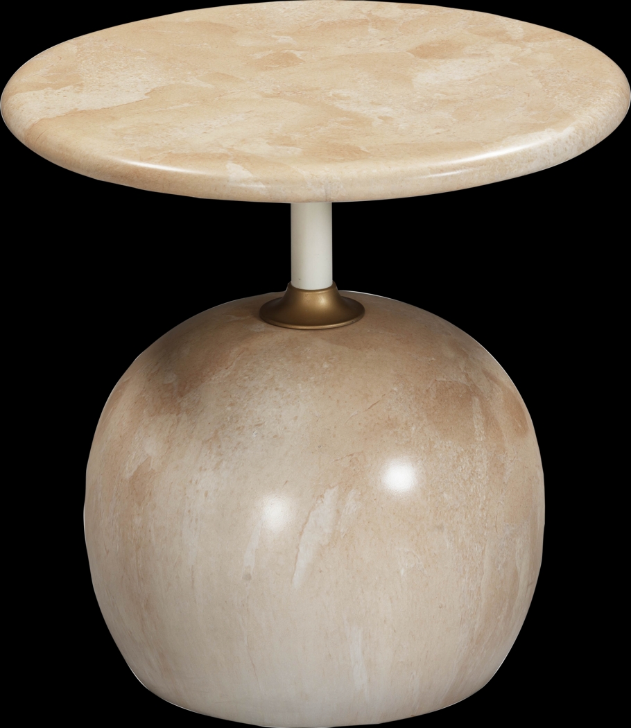 Jeffersonian Beige Accent Table - Thumbnail - Image 1