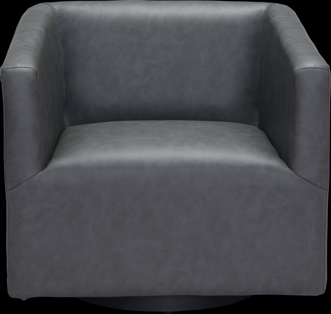 Jefford Gray Accent Chair - Thumbnail - Image 4