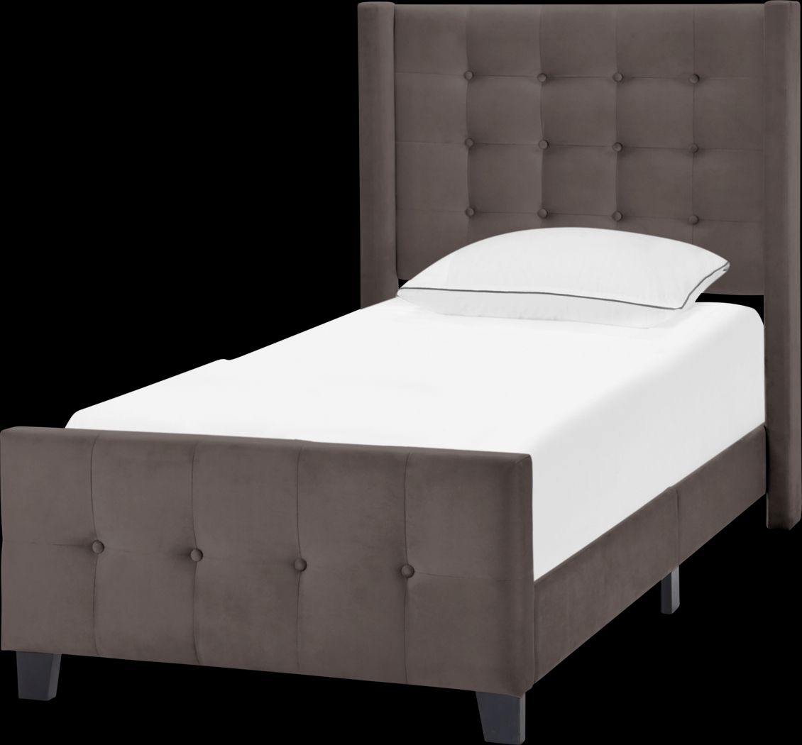 Jefte Brown Twin Bed - Thumbnail - Image 3