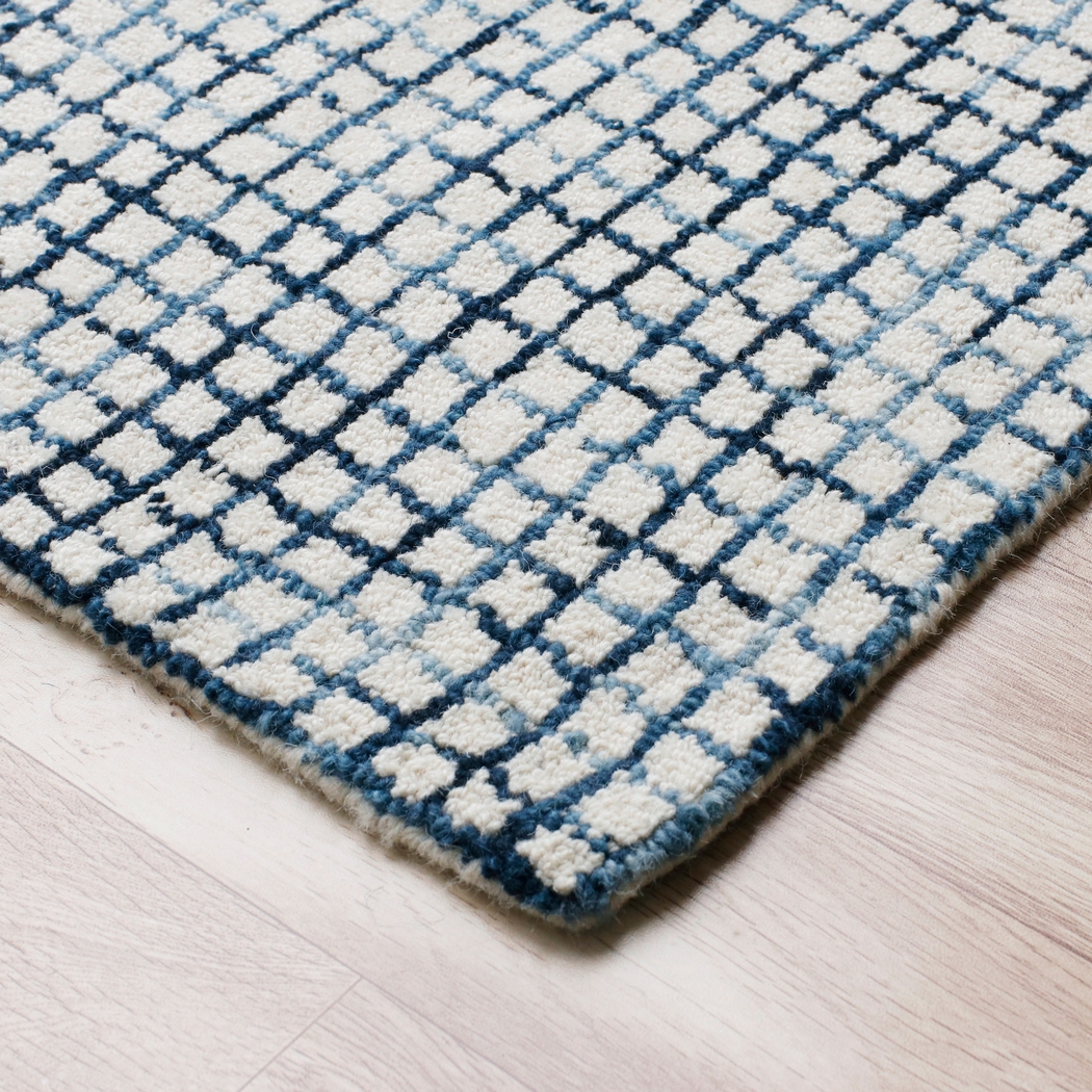 Jeidif Navy 2'6 x 8' Runner Rug - Thumbnail - Image 5