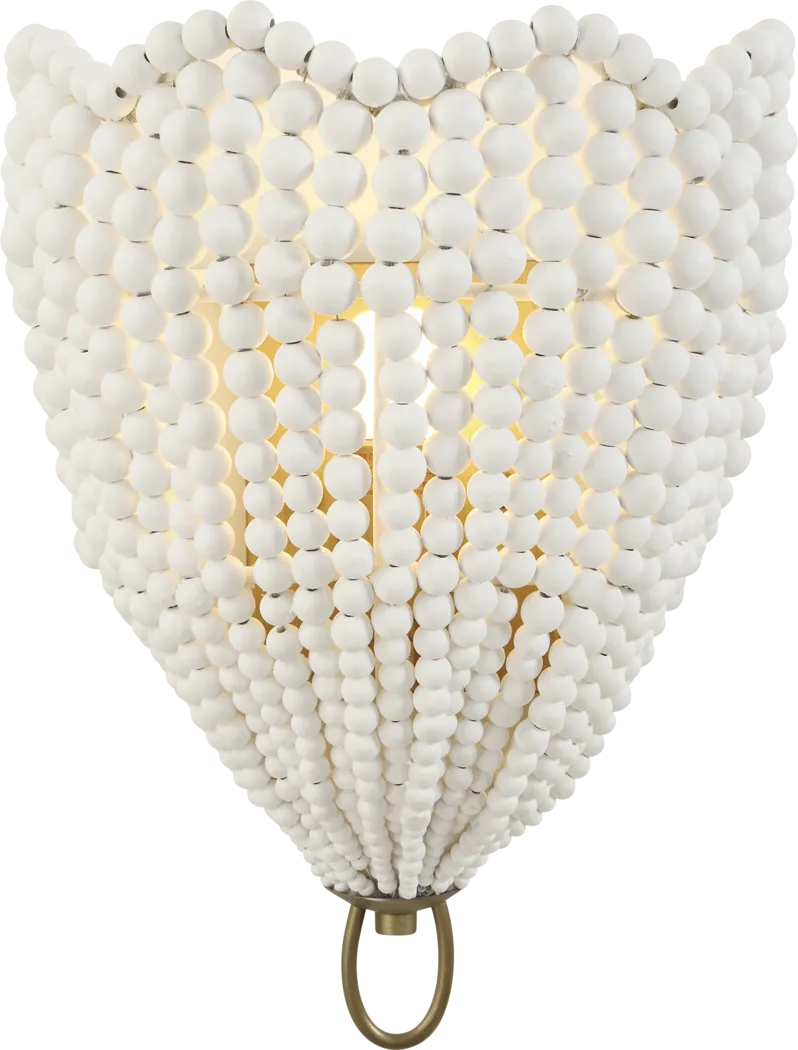 Jelaney White Sconce - Thumbnail - Image 1