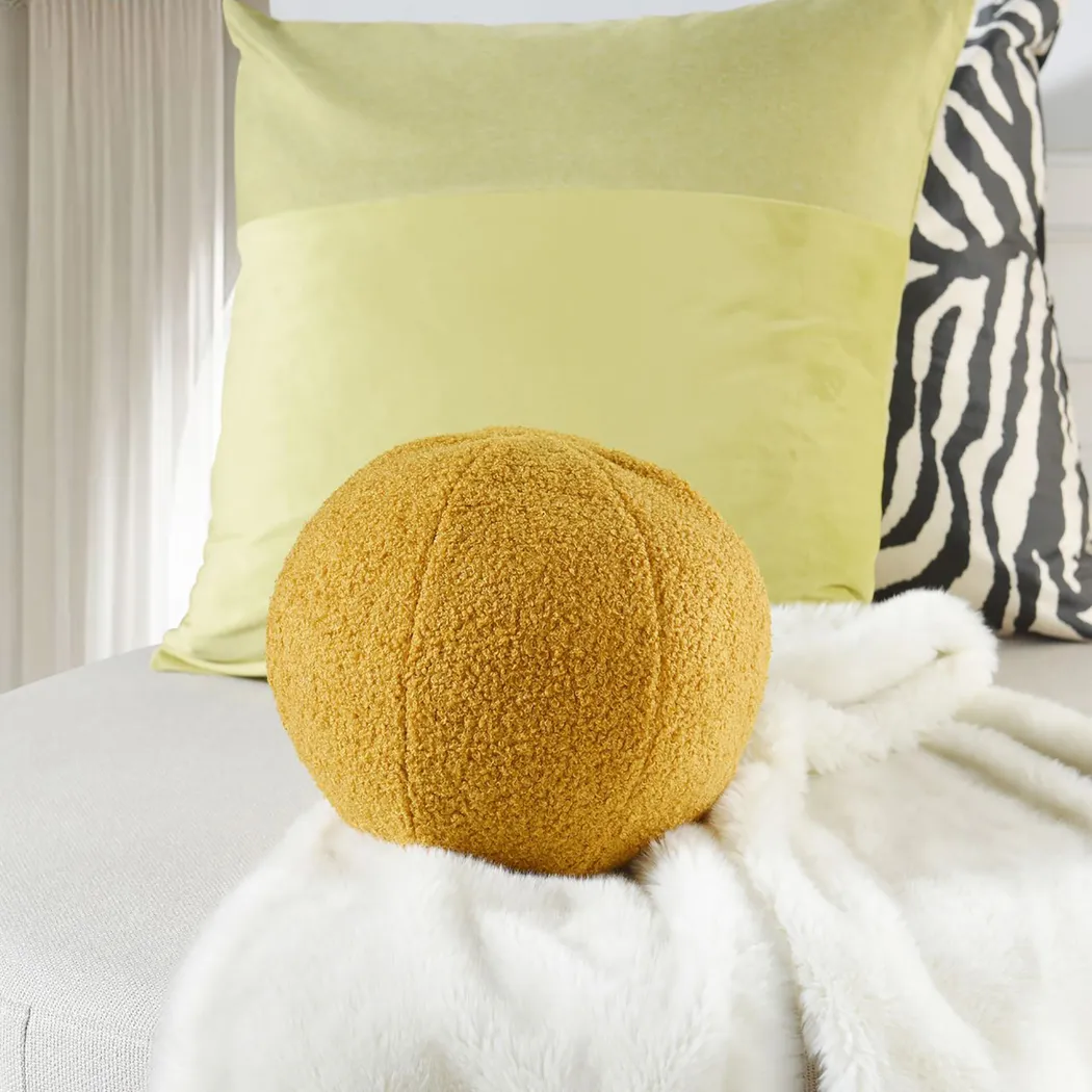 Jelelle Yellow Accent Pillow - Thumbnail - Image 2