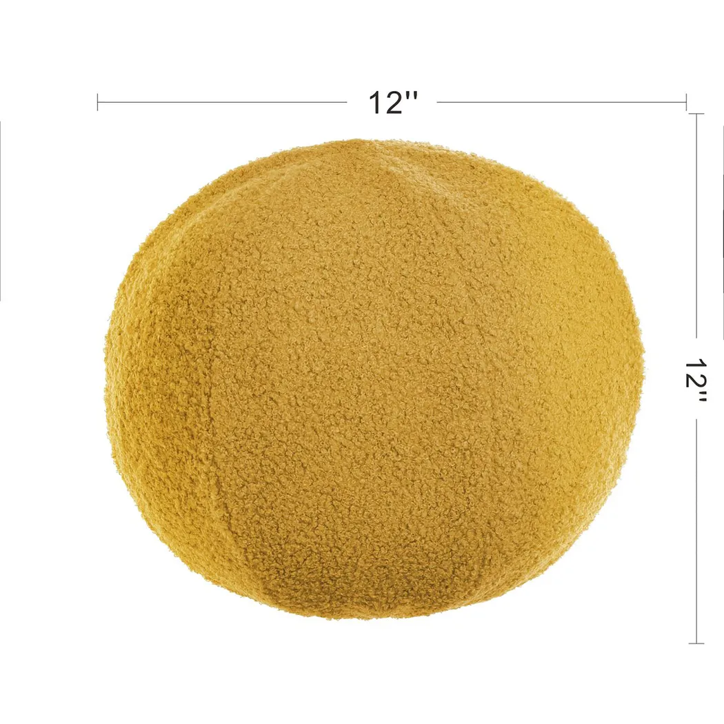 Jelelle Yellow Accent Pillow - Thumbnail - Image 4