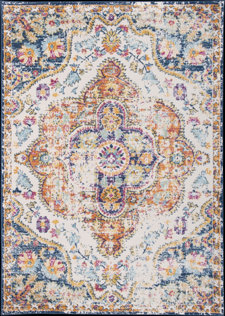 Jeman Blue 8' x 10' Rug - Thumbnail - Image 1