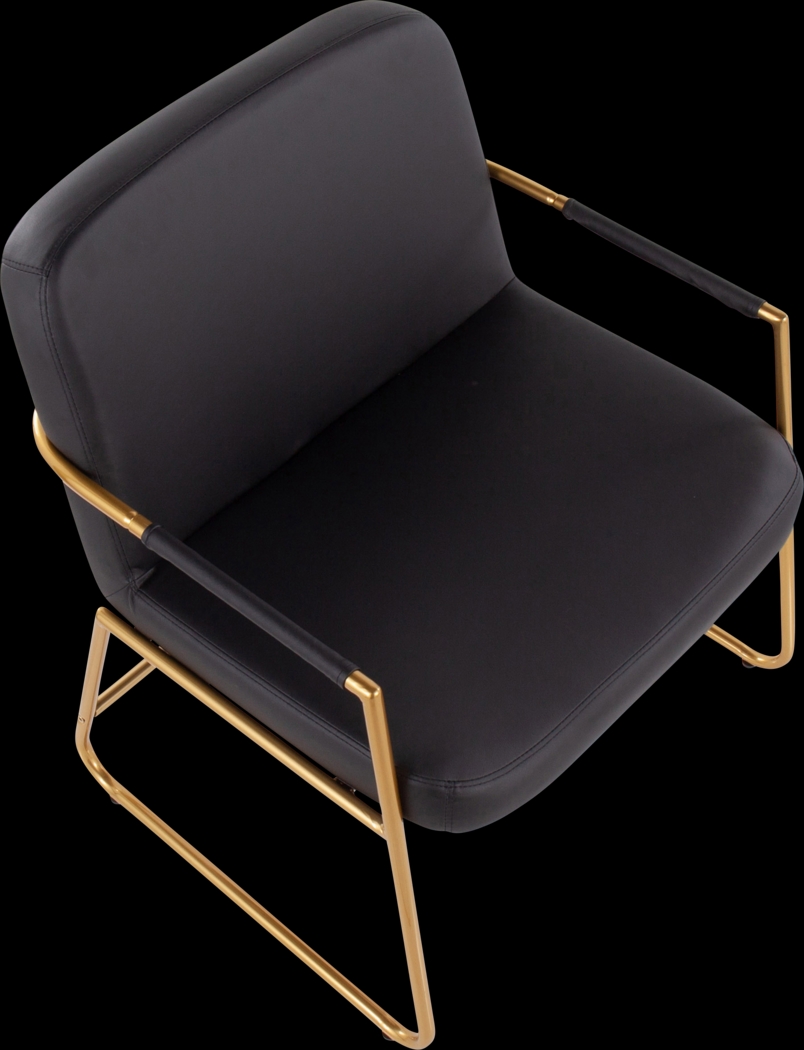 Jemelya Black Accent Chair - Thumbnail - Image 6