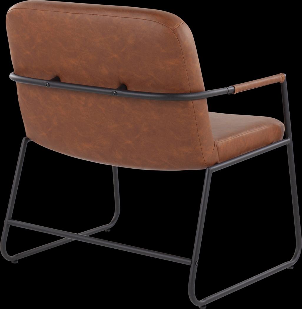 Jemelya Brown Accent Chair - Thumbnail - Image 3