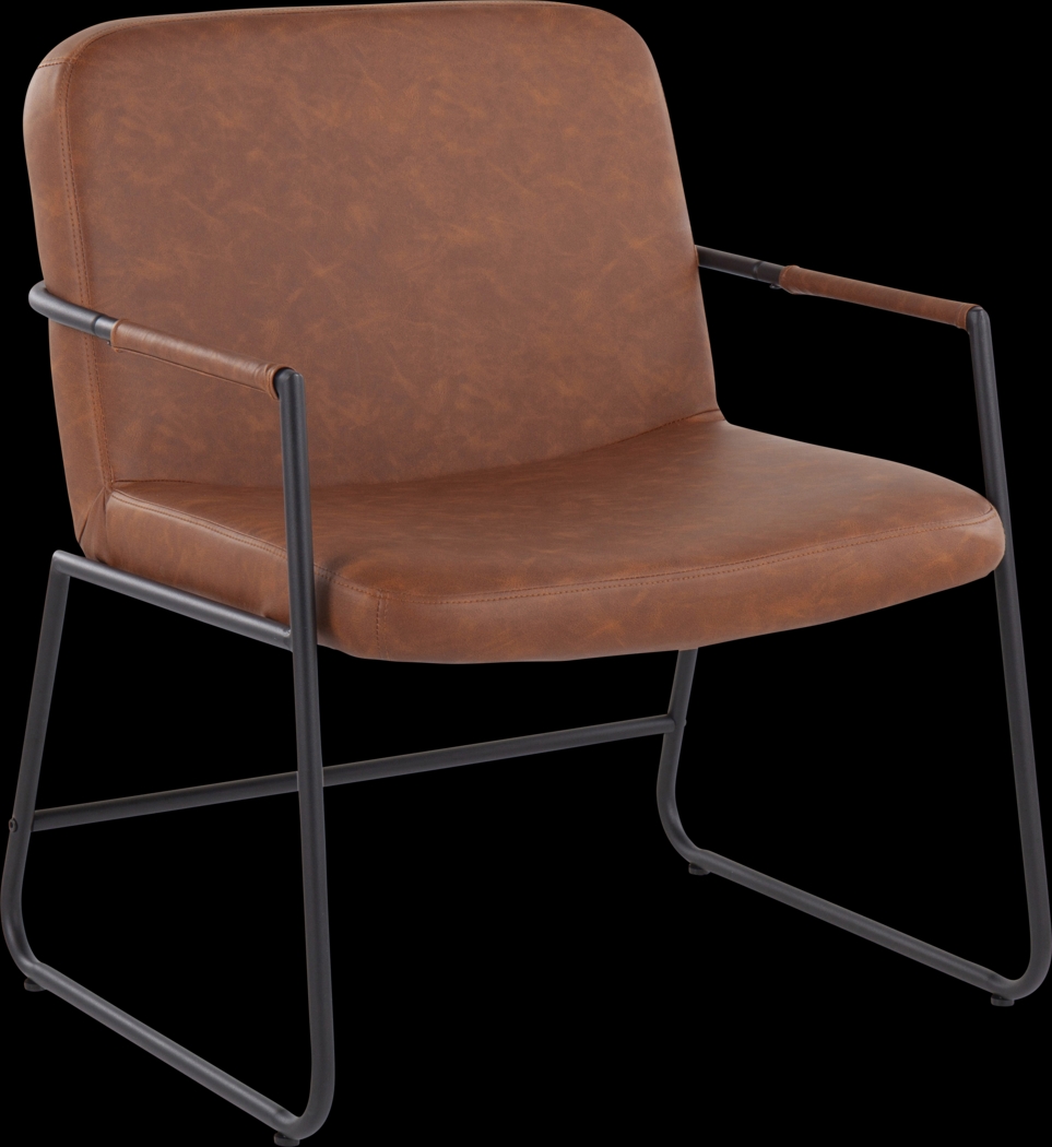 Jemelya Brown Accent Chair - Thumbnail - Image 1