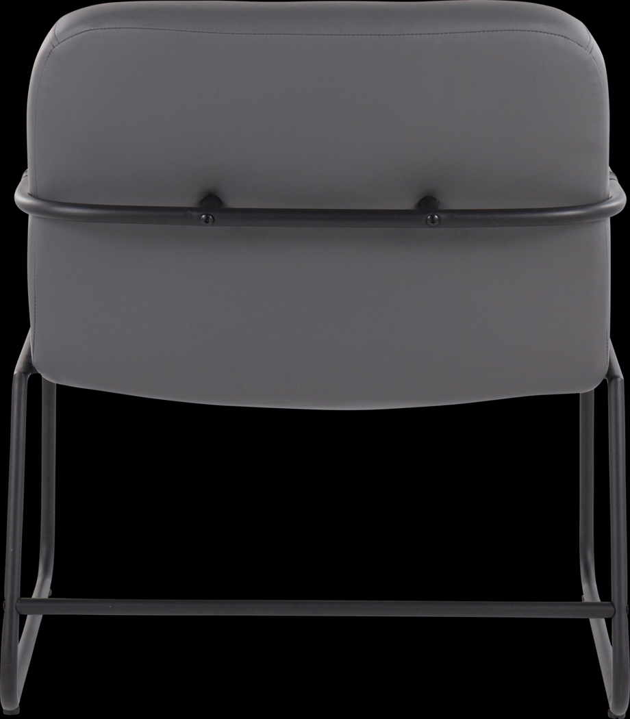 Jemelya Gray Accent Chair - Thumbnail - Image 4
