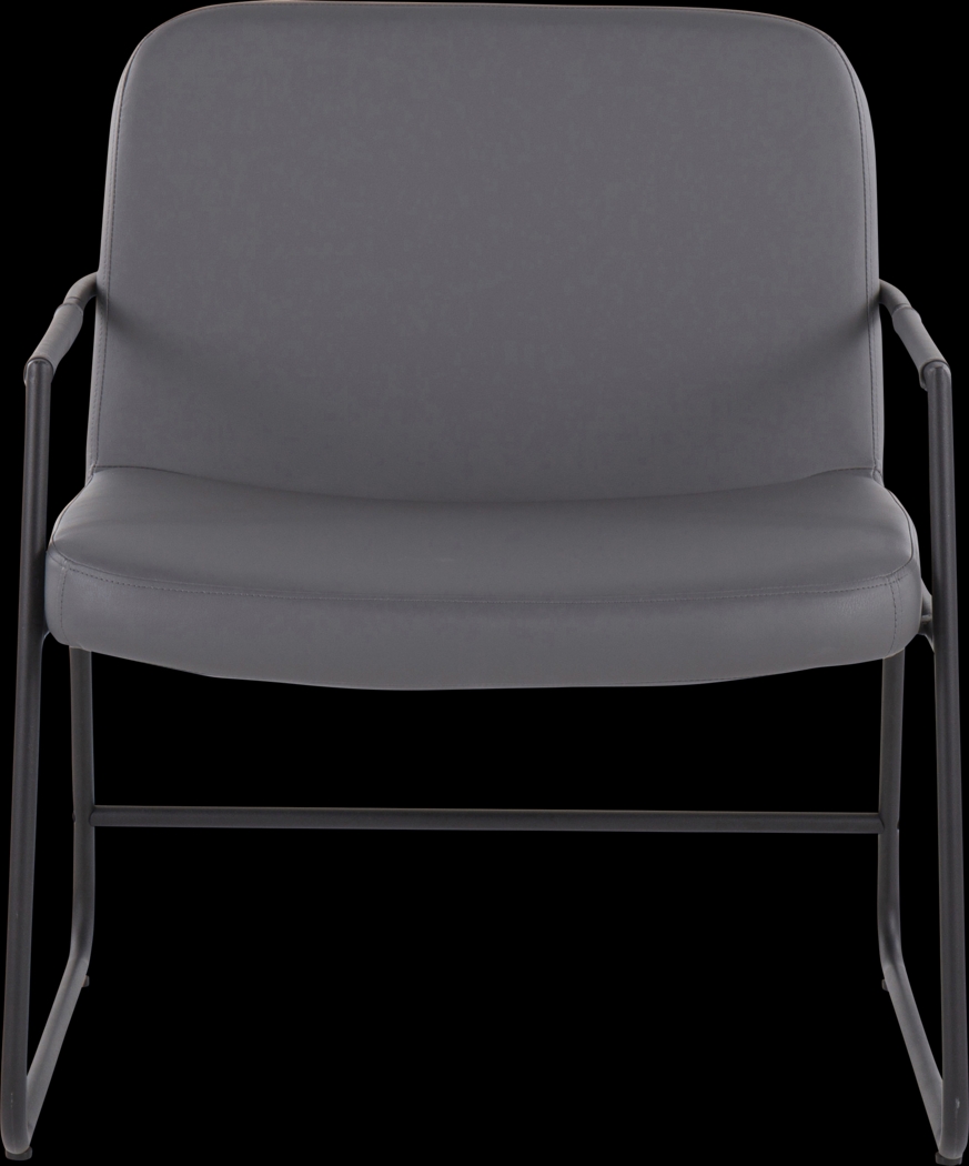 Jemelya Gray Accent Chair - Thumbnail - Image 5