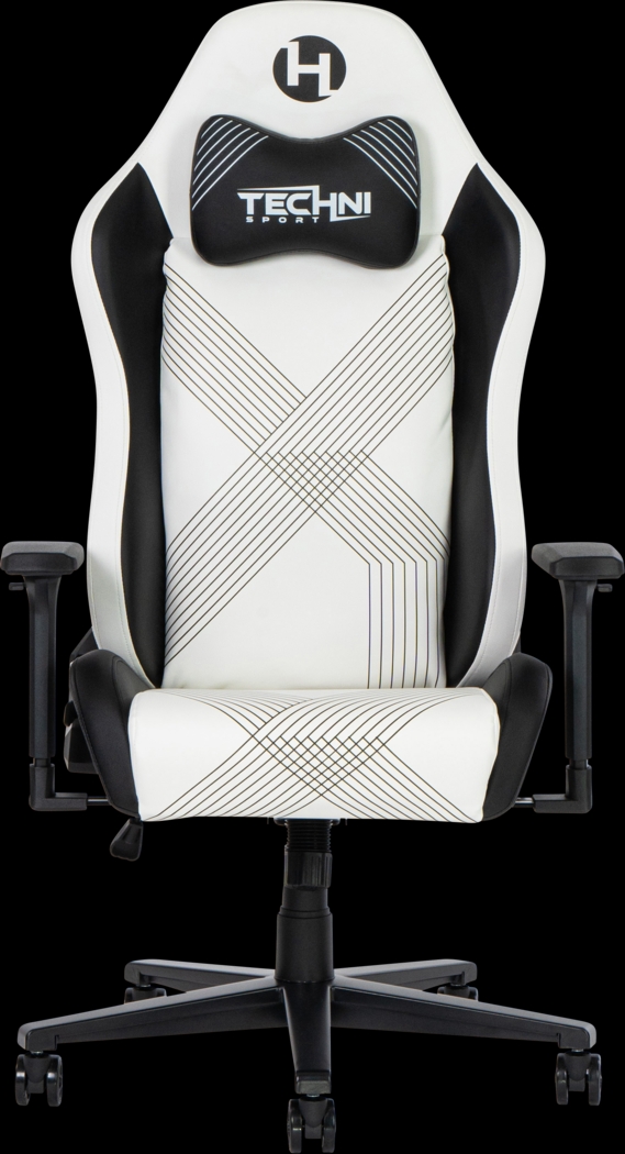 Jemwi White Gaming Chair - Thumbnail - Image 1