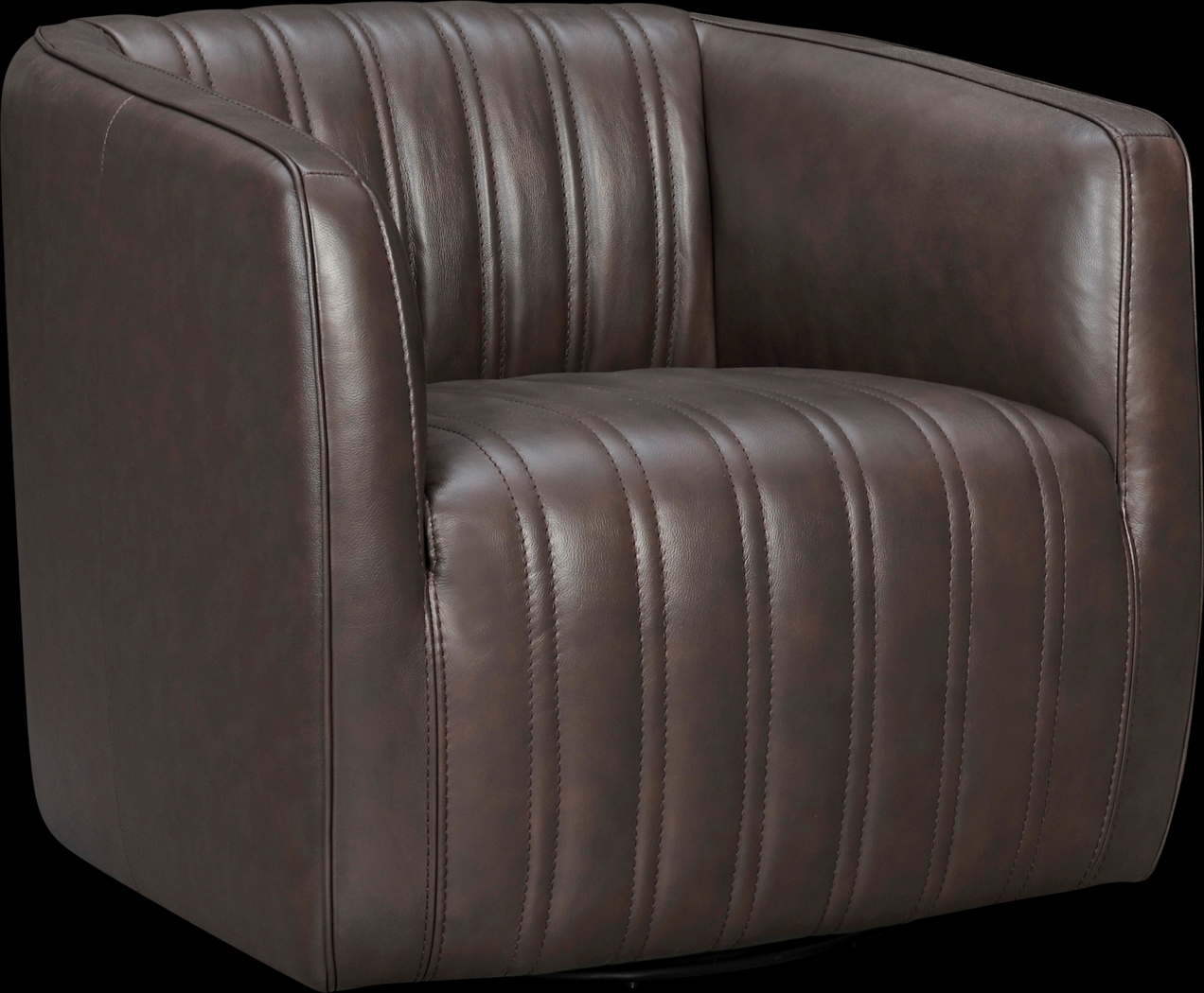 Jenaria Espresso Accent Chair - Thumbnail - Image 1
