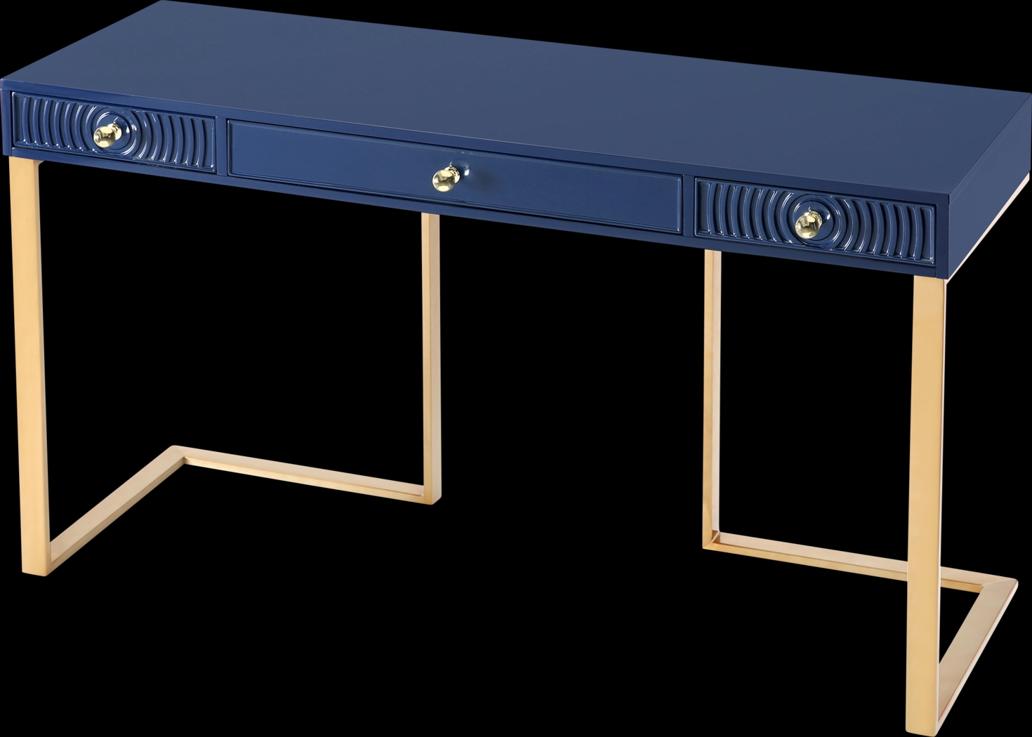 Jenella Blue Desk - Thumbnail - Image 3
