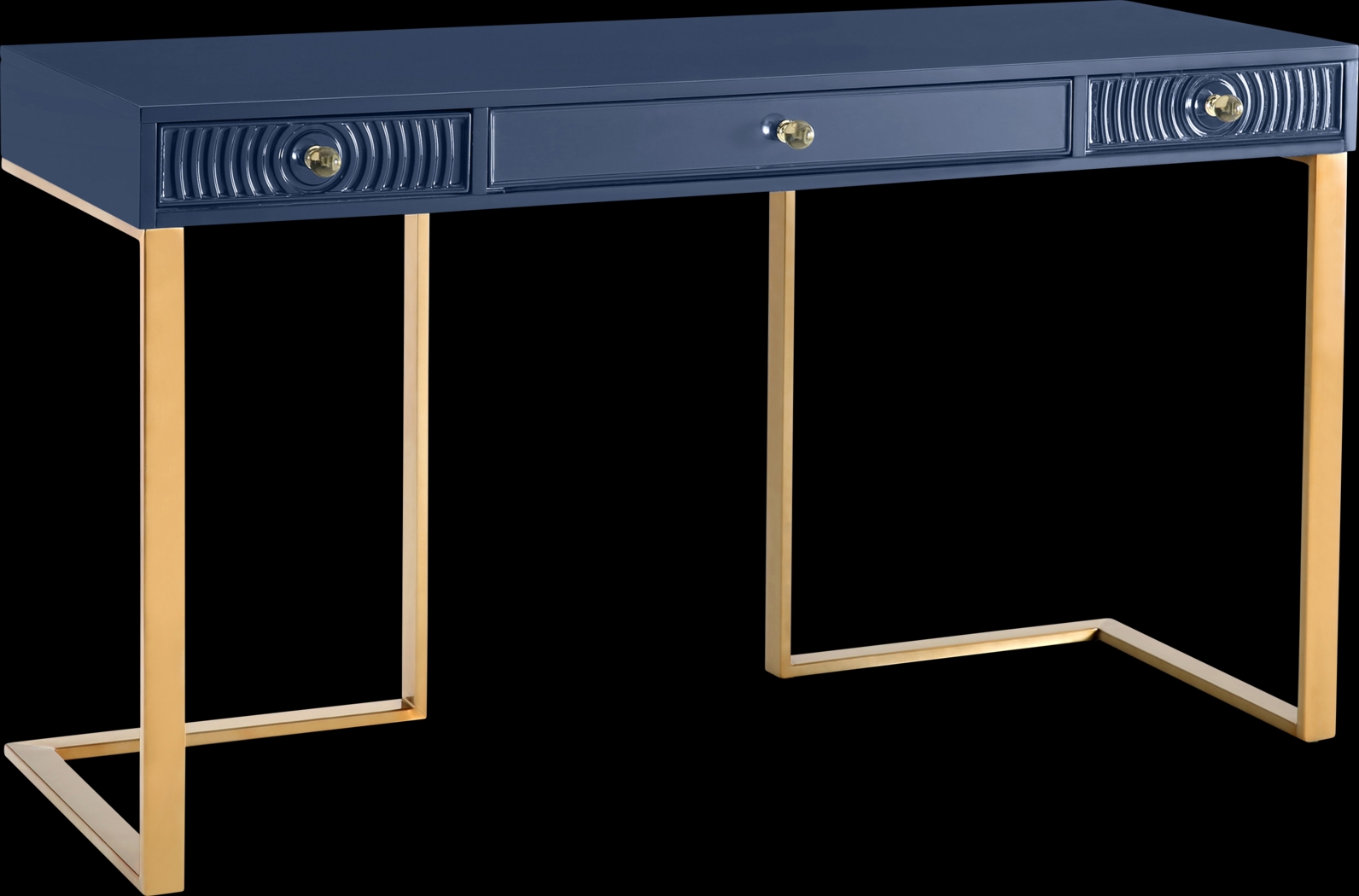 Jenella Blue Desk - Thumbnail - Image 1