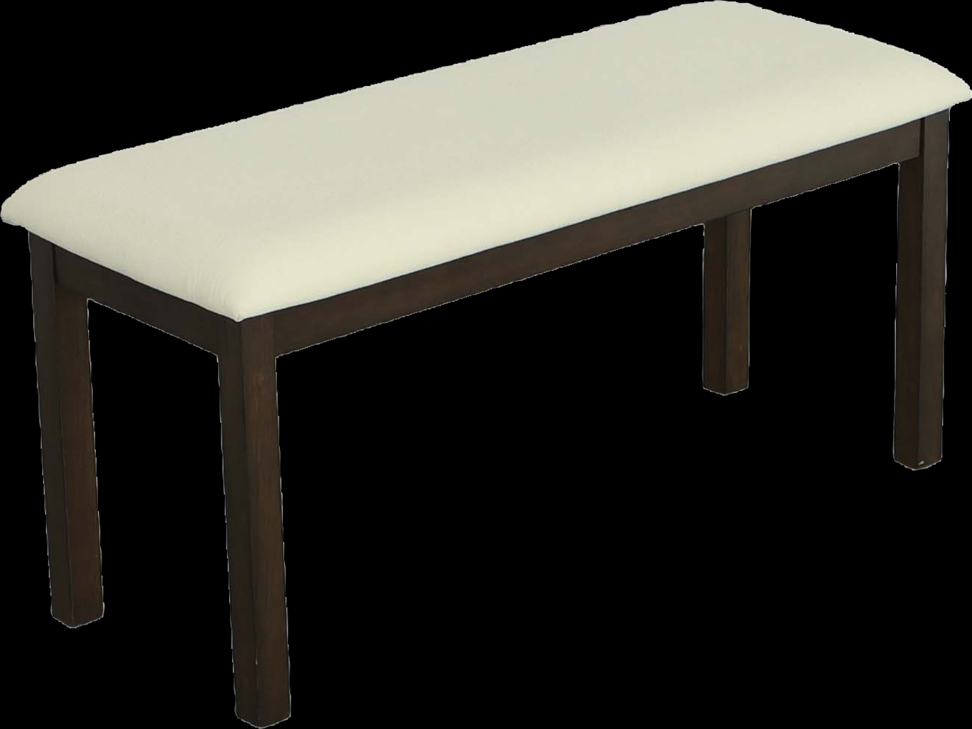 Jenerio Brown Dining Bench - Thumbnail - Image 1