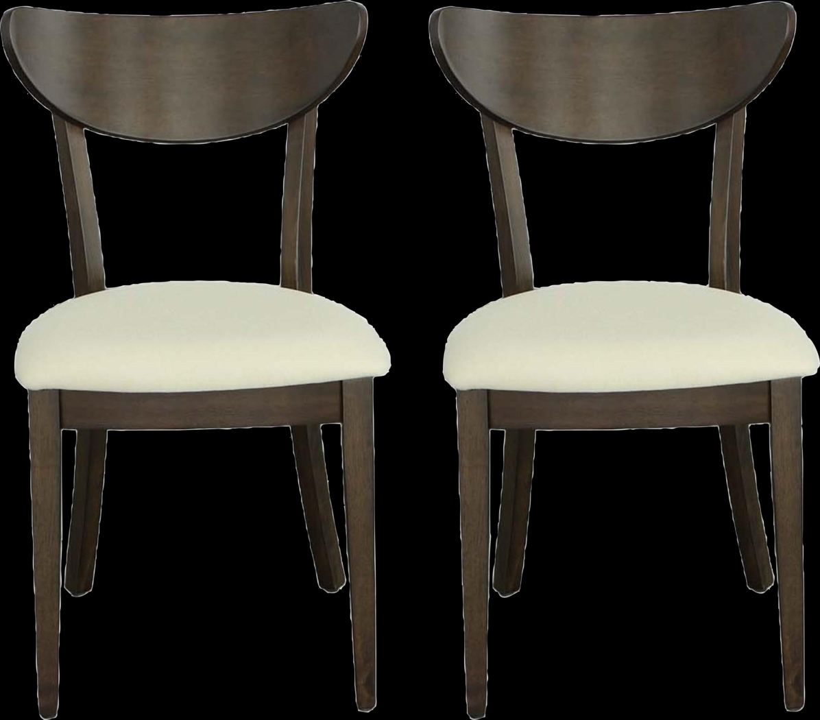 Jenerio Brown Dining Chair, Set of 2 - Thumbnail - Image 2