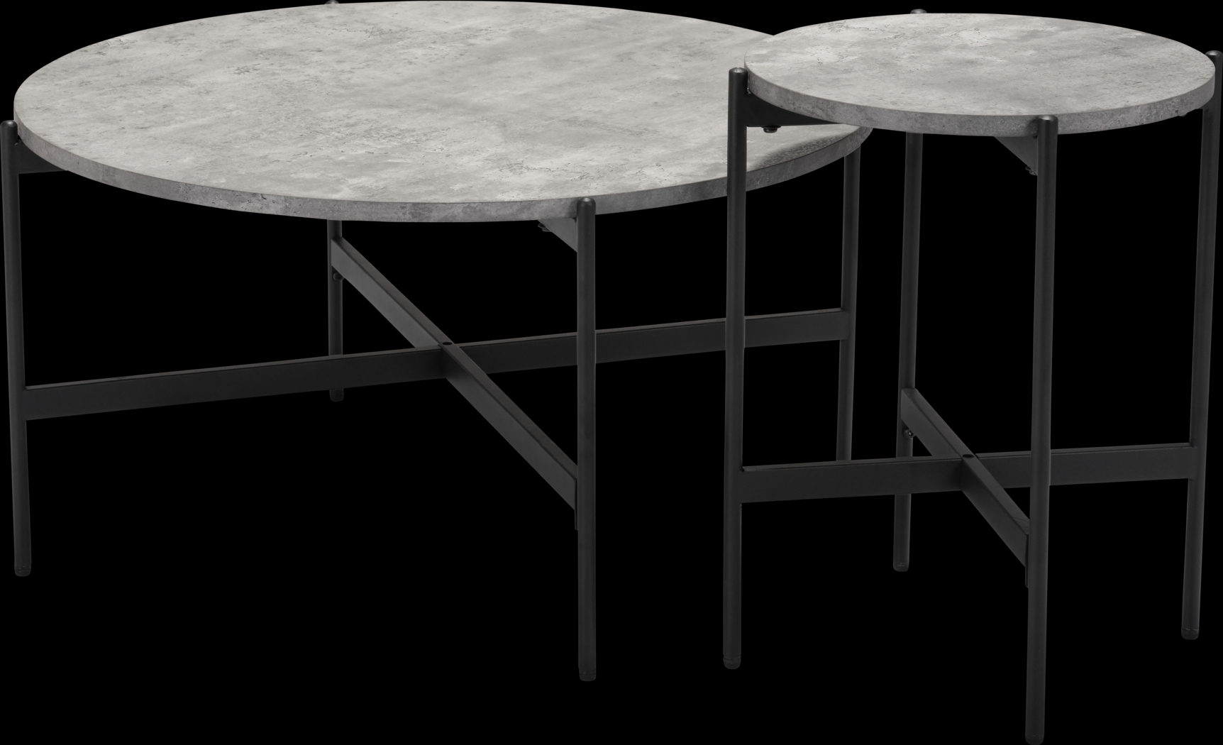 Jenilek Gray Cocktail Table, Set of 2 - Thumbnail - Image 3
