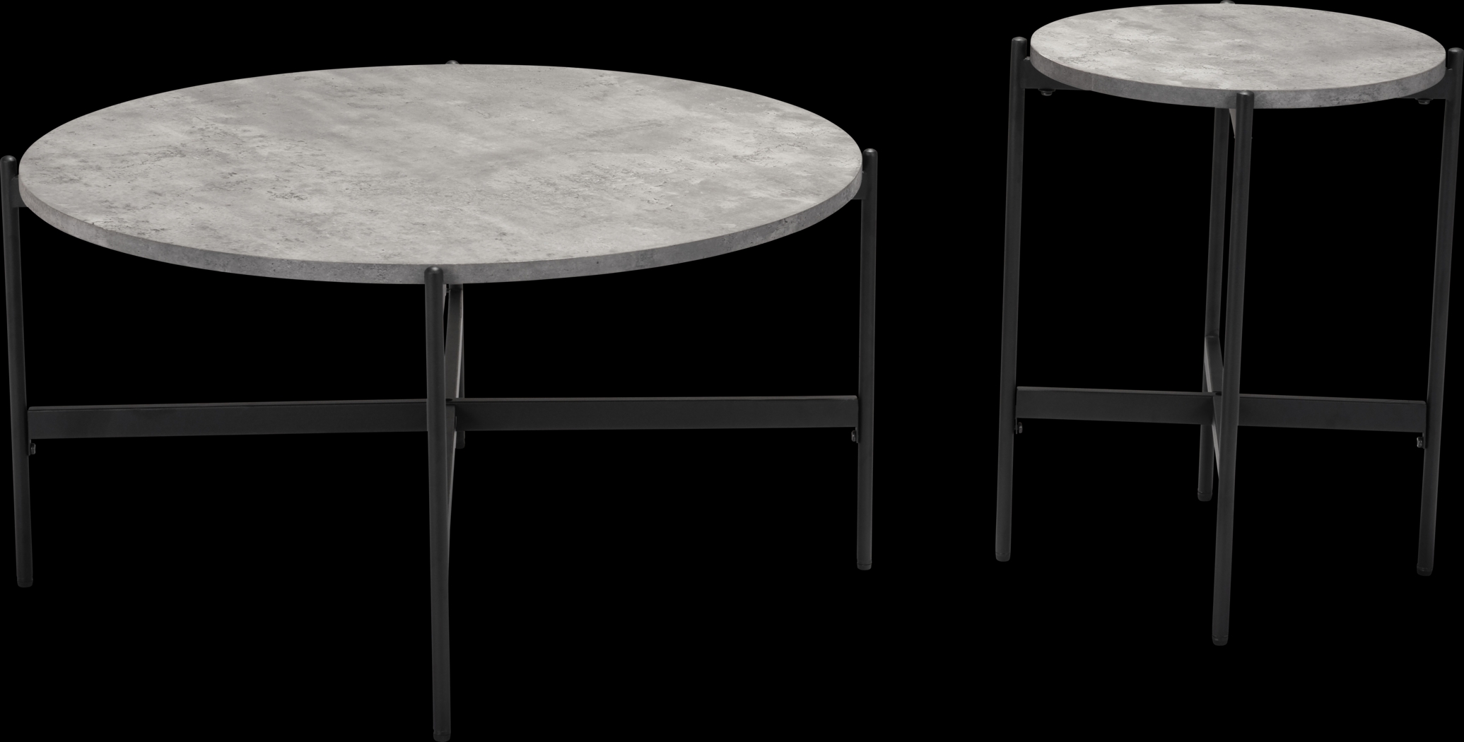 Jenilek Gray Cocktail Table, Set of 2 - Thumbnail - Image 6