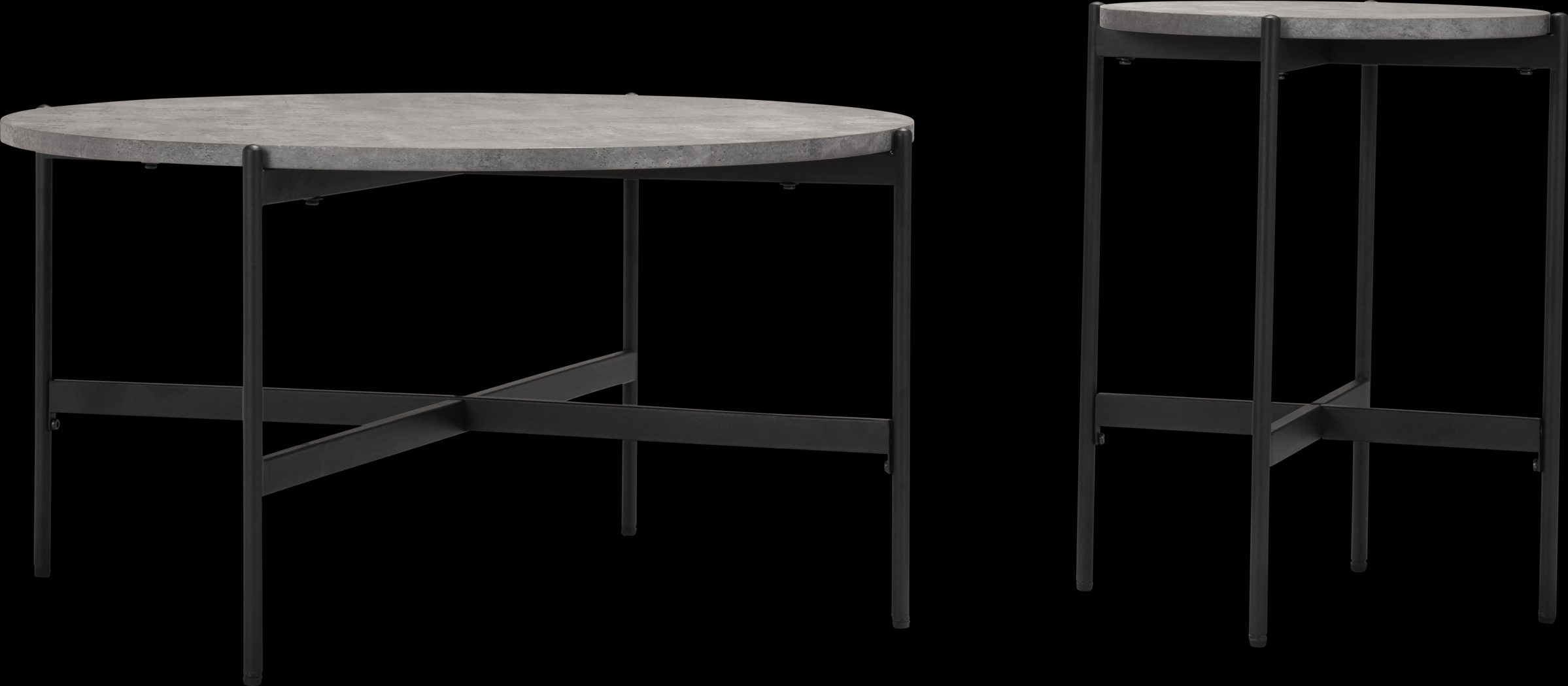 Jenilek Gray Cocktail Table, Set of 2 - Thumbnail - Image 8