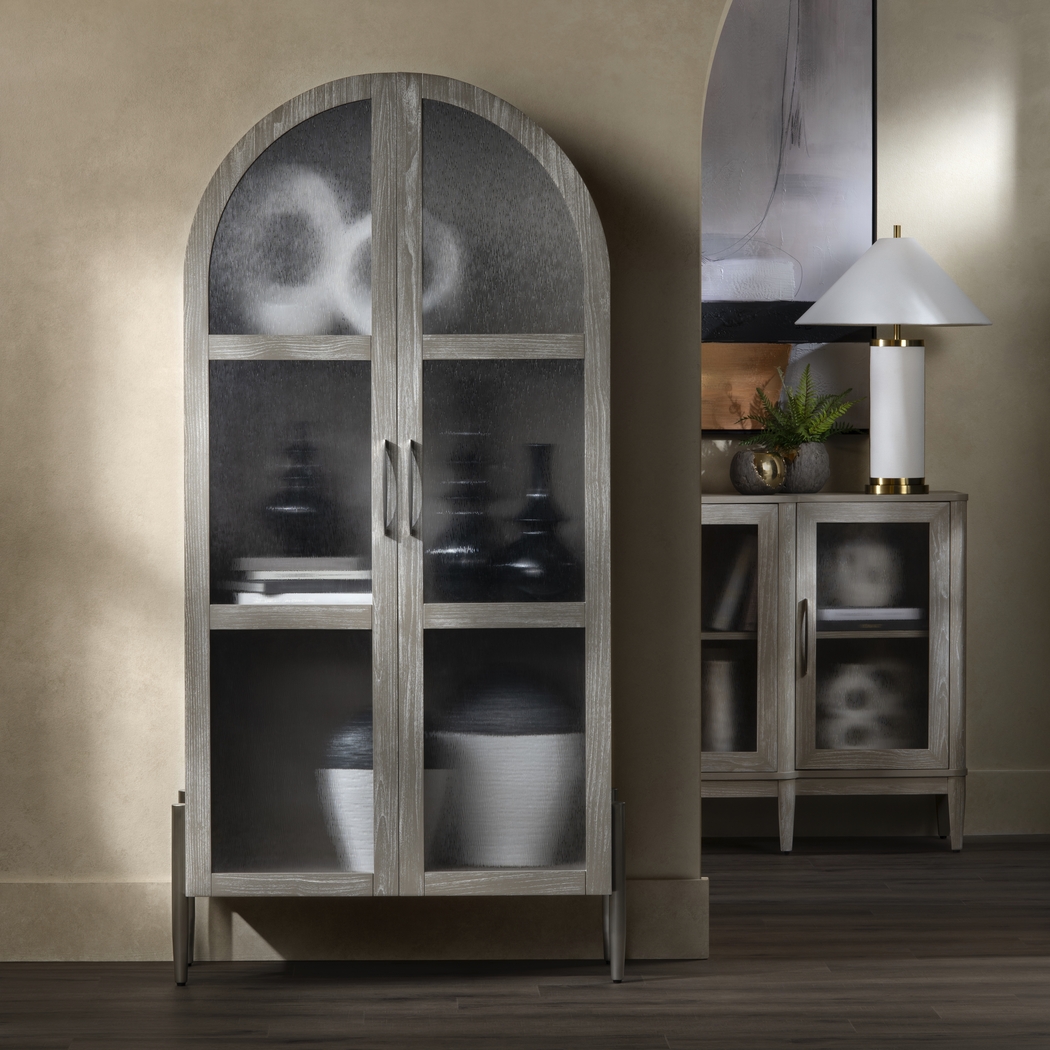 Jenkins Khaki Two Door Cabinet - Thumbnail - Image 4