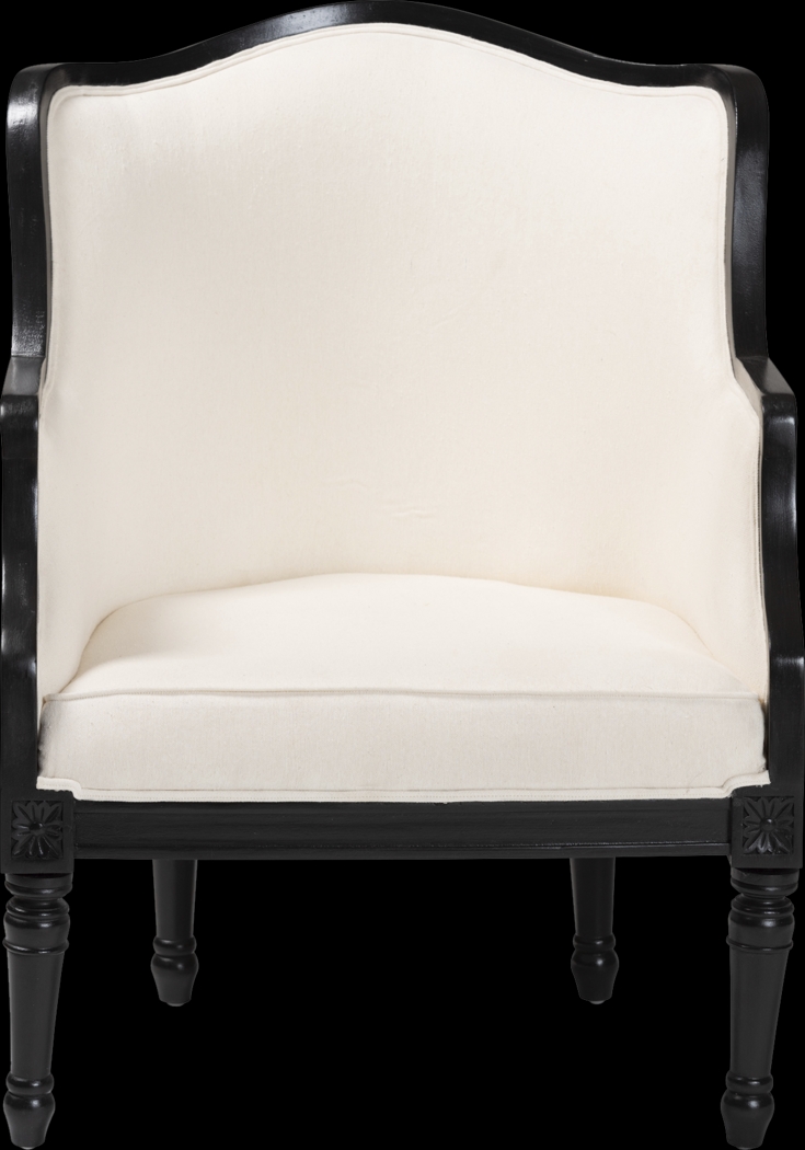 Jenness Black Accent Chair - Thumbnail - Image 4