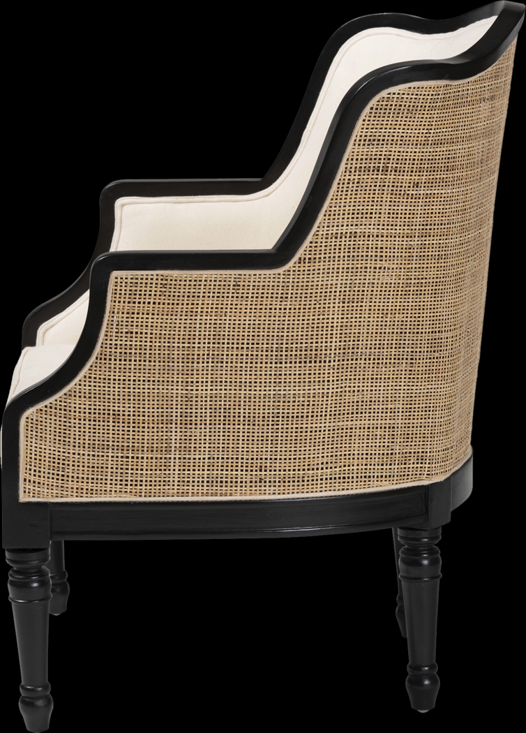 Jenness Black Accent Chair - Thumbnail - Image 5