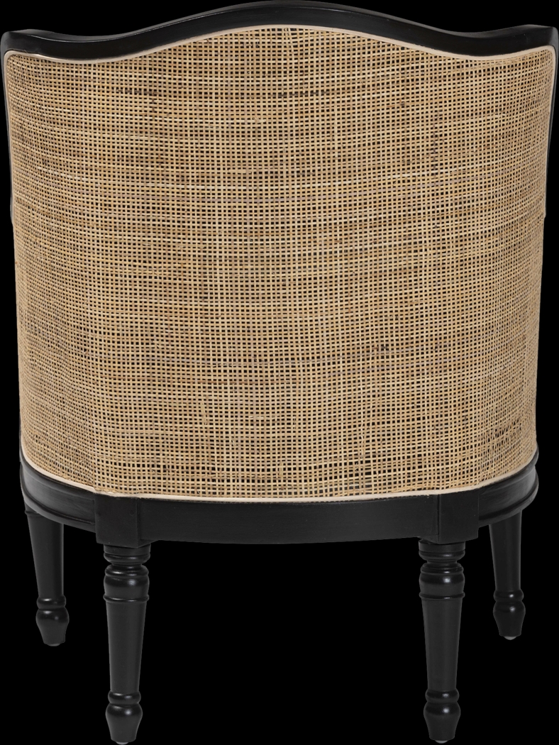 Jenness Black Accent Chair - Thumbnail - Image 6