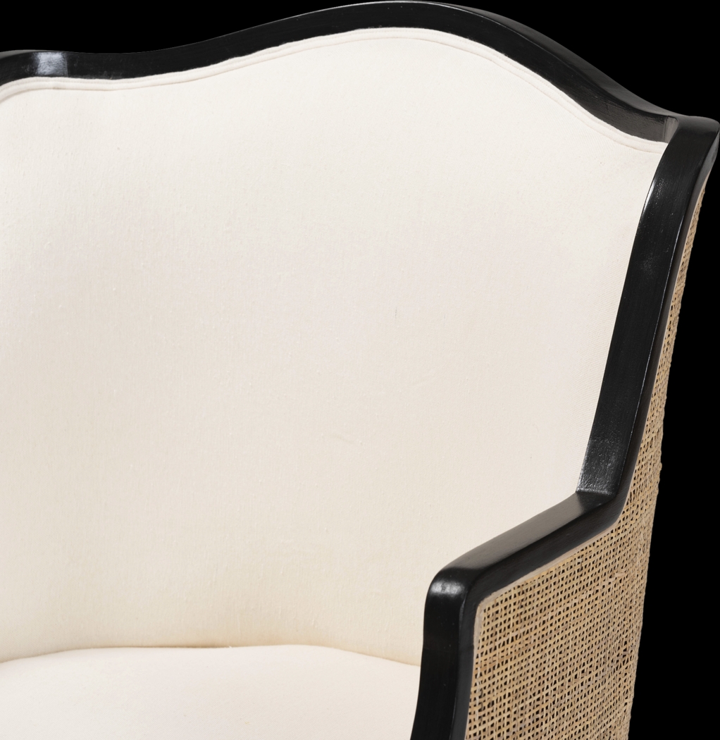 Jenness Black Accent Chair - Thumbnail - Image 7