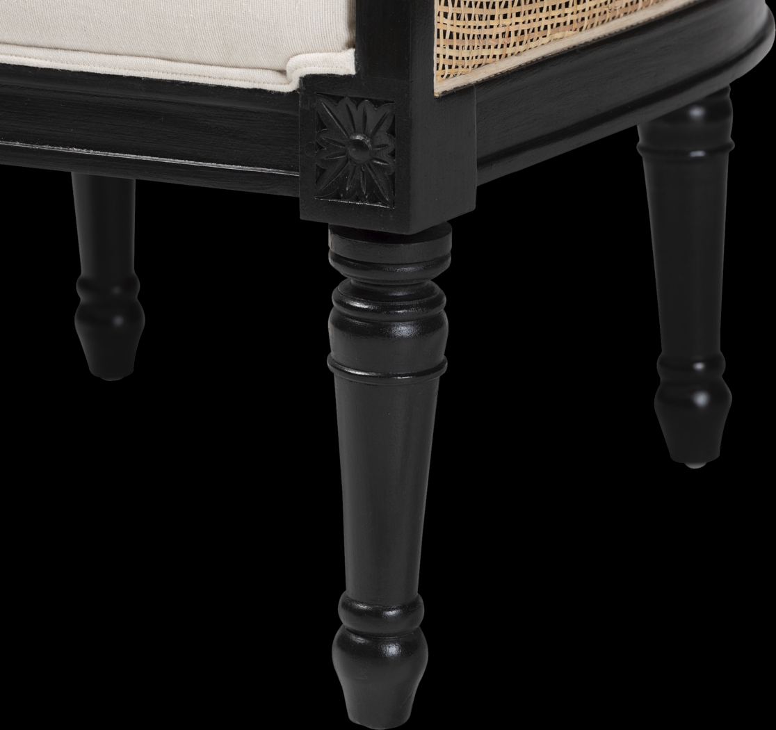 Jenness Black Accent Chair - Thumbnail - Image 8