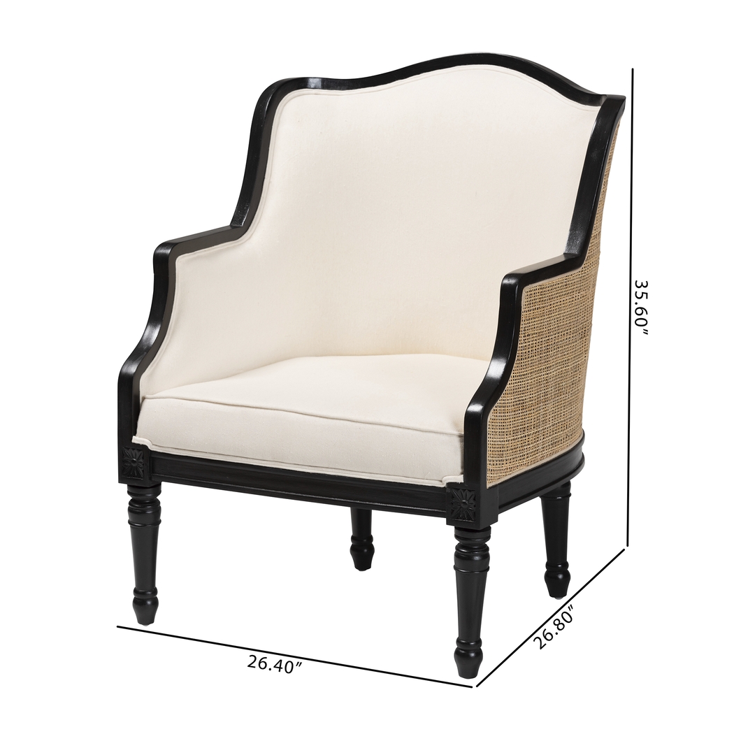 Jenness Black Accent Chair - Thumbnail - Image 10
